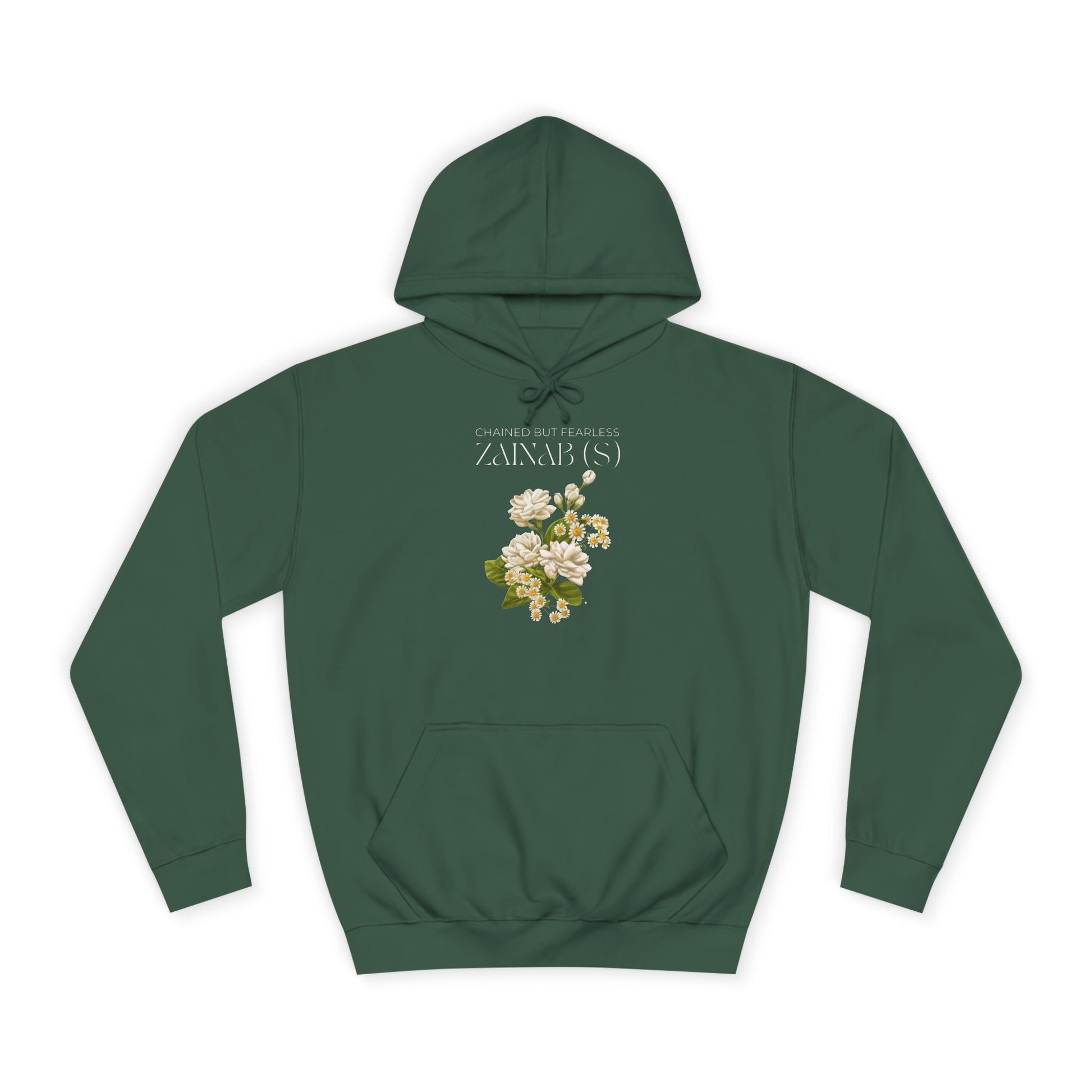 Chained but Fearless - Zainab (S) – Muharram & Arbaeen Edition | Unisex Adult College Hoodie
