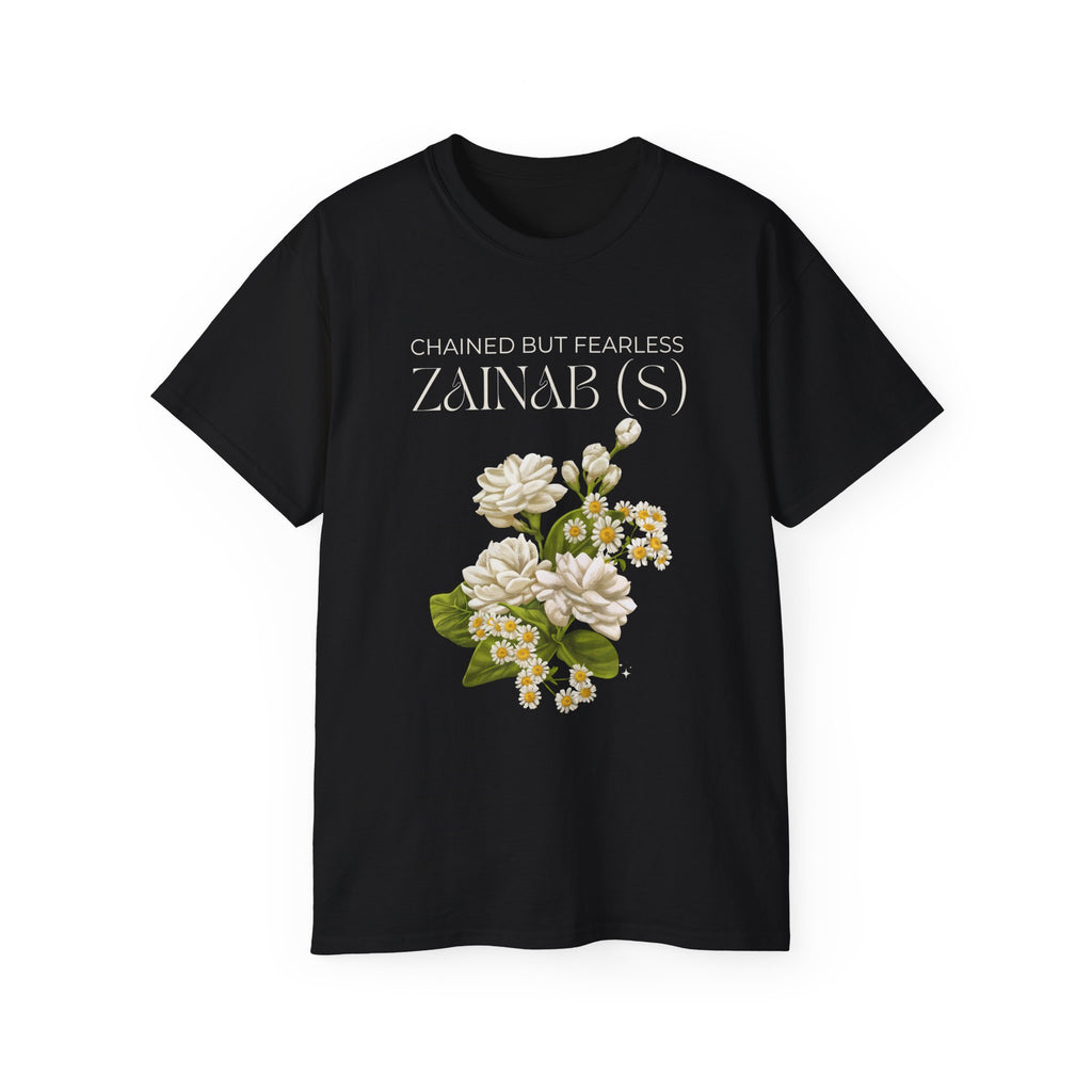 Chained but Fearless - Zainab (S) – Muharram & Arbaeen Edition | Unisex Adult Ultra Cotton Tee