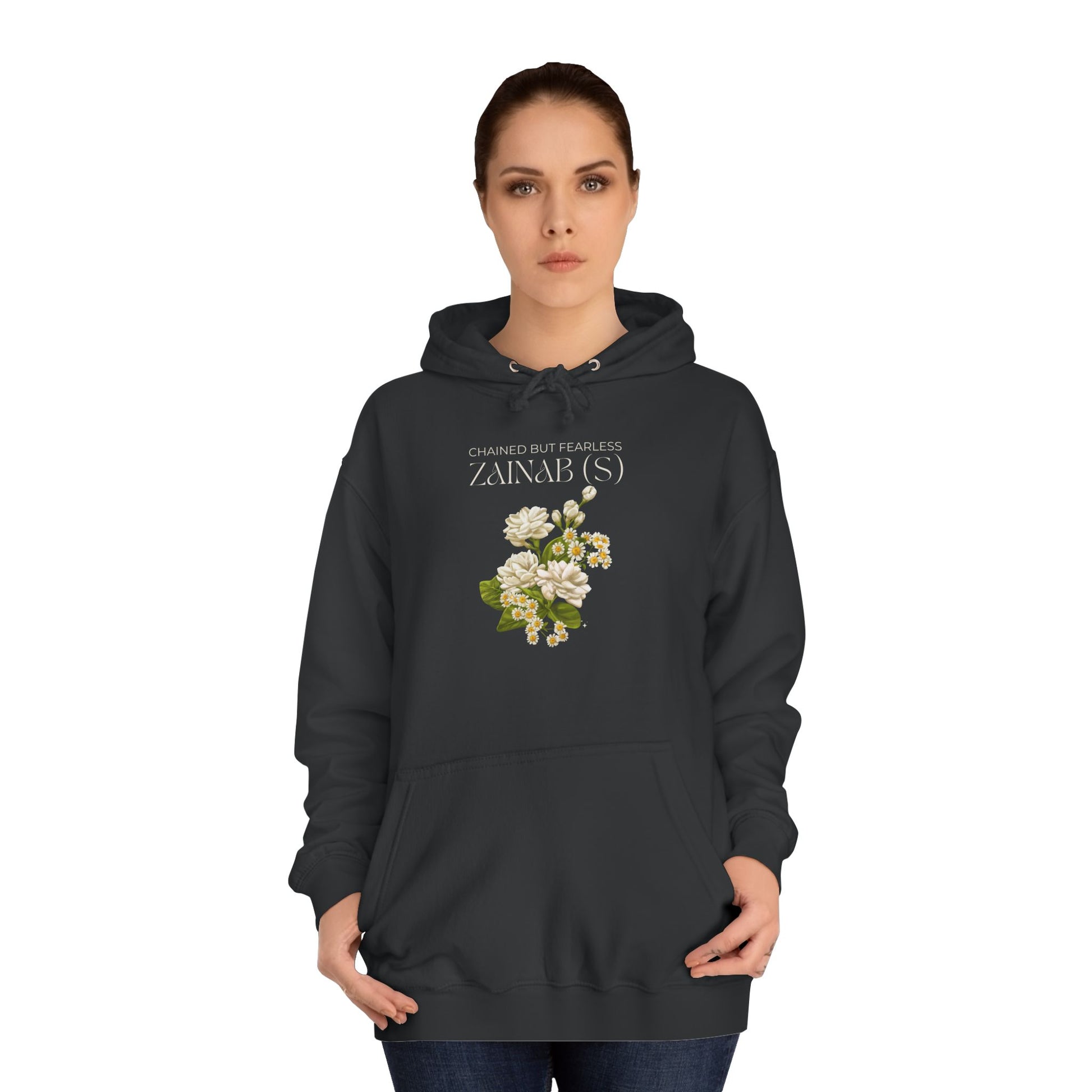 Chained but Fearless - Zainab (S) – Muharram & Arbaeen Edition | Unisex Adult College Hoodie