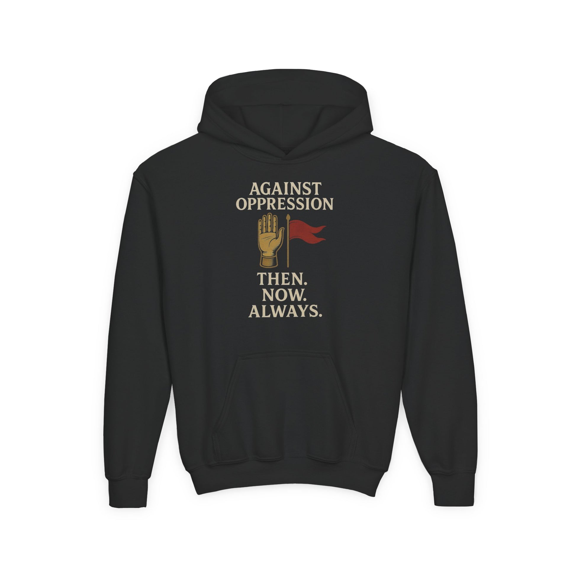 Against Oppression - Muharram and Arbaeen Edition | Unisex Youth Heavy Blend Hooded Sweatshirt