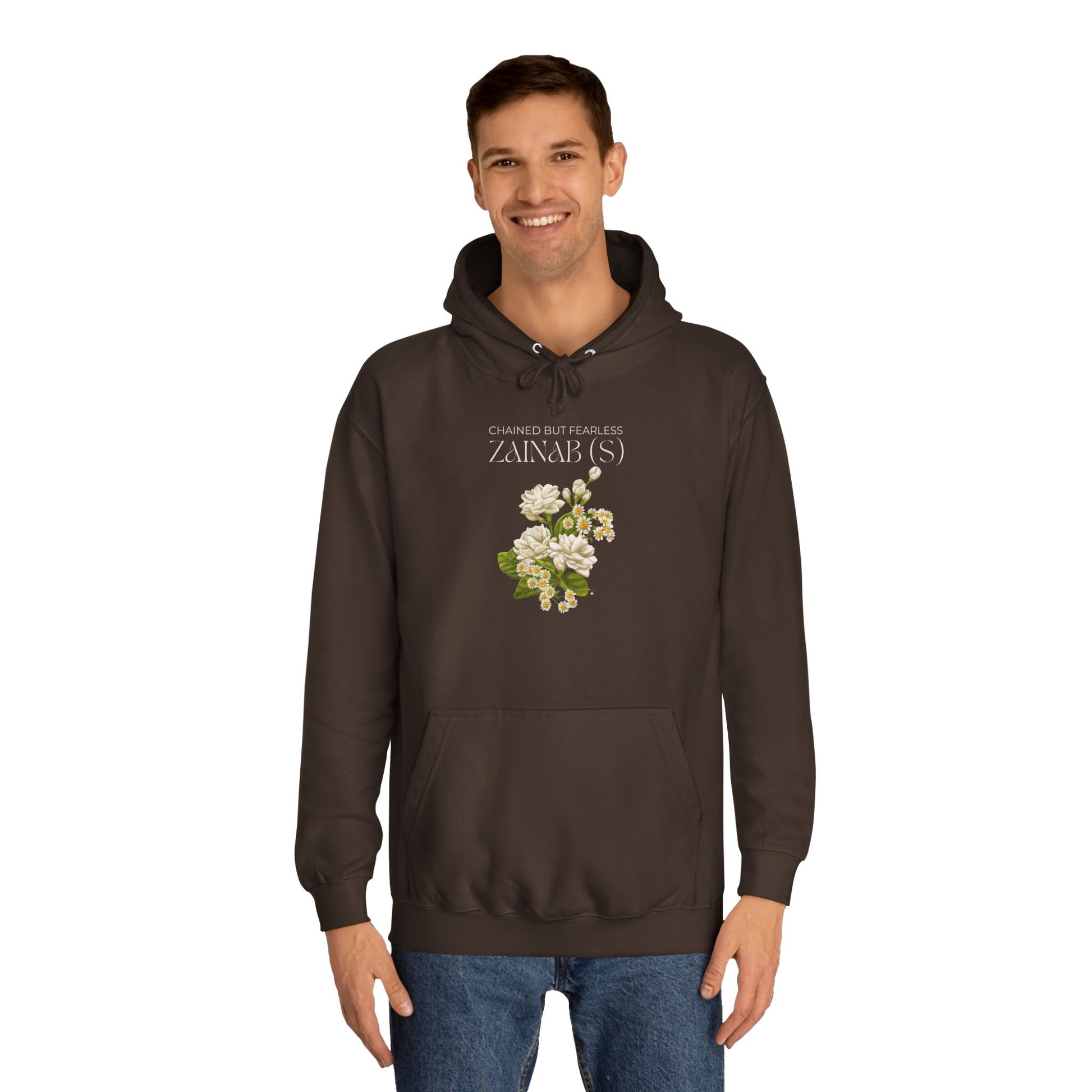 Chained but Fearless - Zainab (S) – Muharram & Arbaeen Edition | Unisex Adult College Hoodie