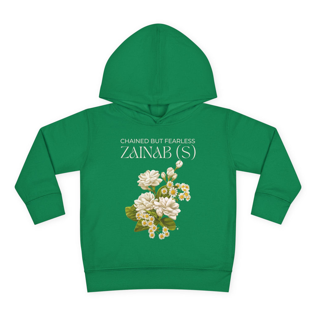 Chained but Fearless - Zainab (S) – Muharram & Arbaeen Edition | Unisex Toddler Pullover Fleece Hoodie
