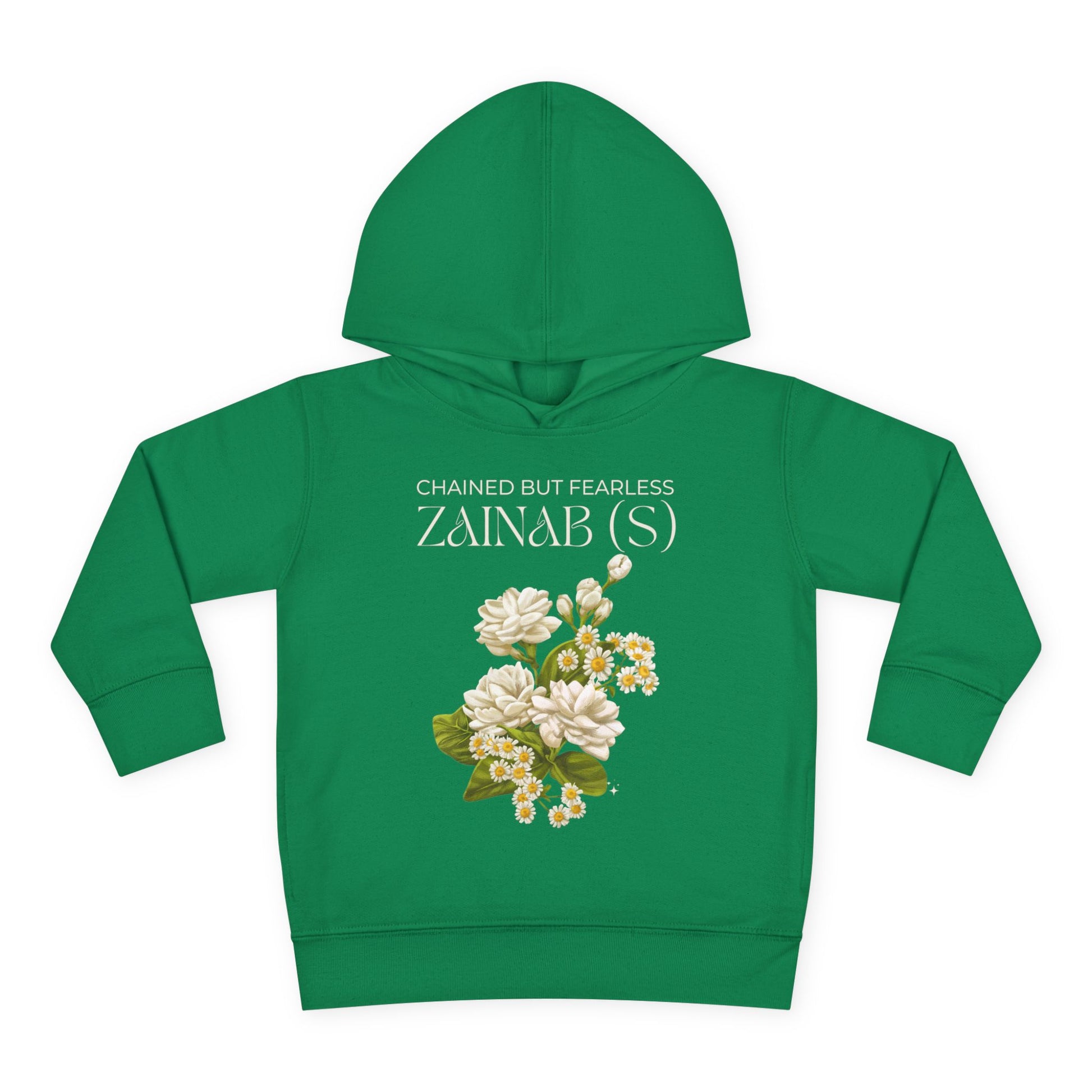 Chained but Fearless - Zainab (S) – Muharram & Arbaeen Edition | Unisex Toddler Pullover Fleece Hoodie