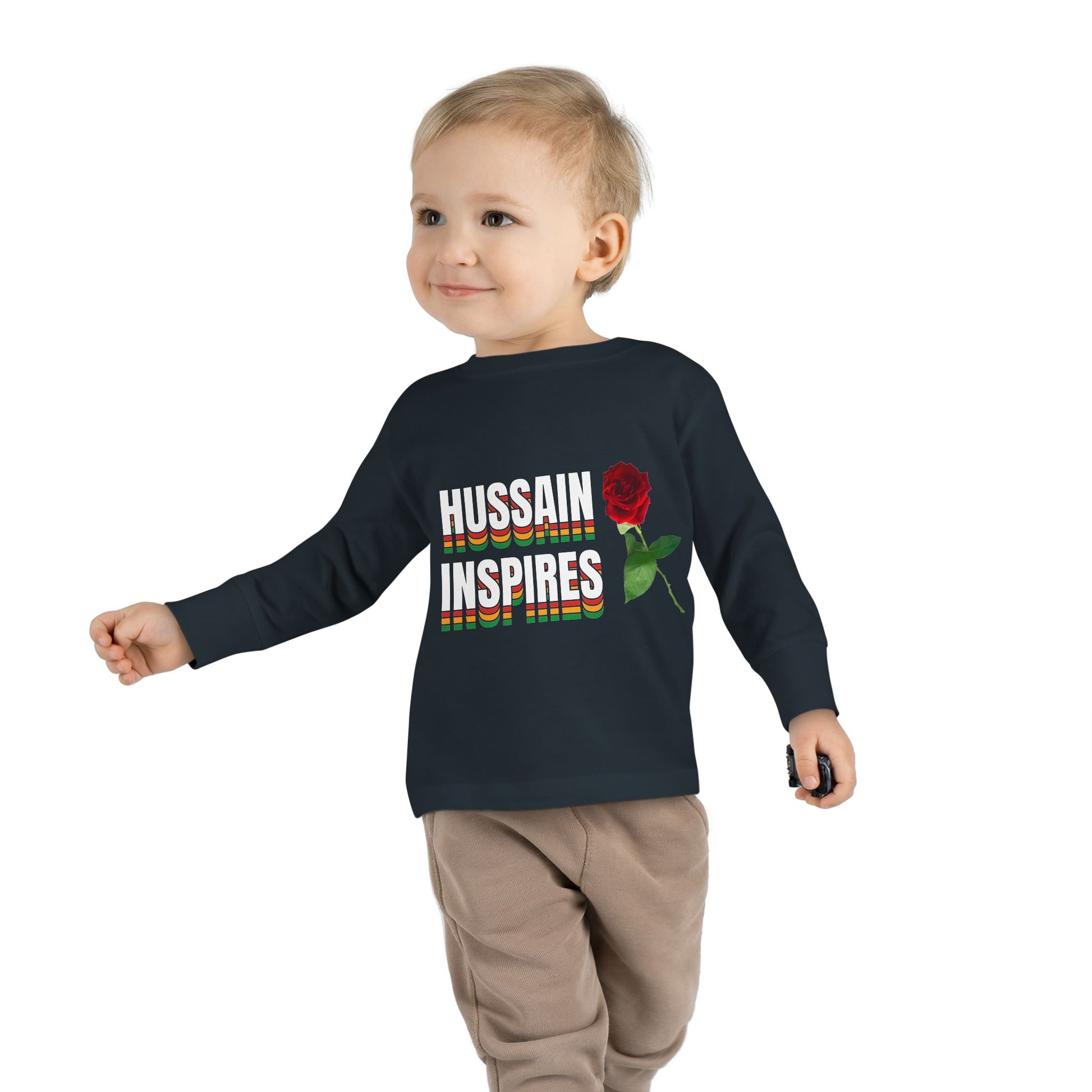 Hussain Inspires – Muharram & Arbaeen Edition | Unisex Toddler Long Sleeve Tee