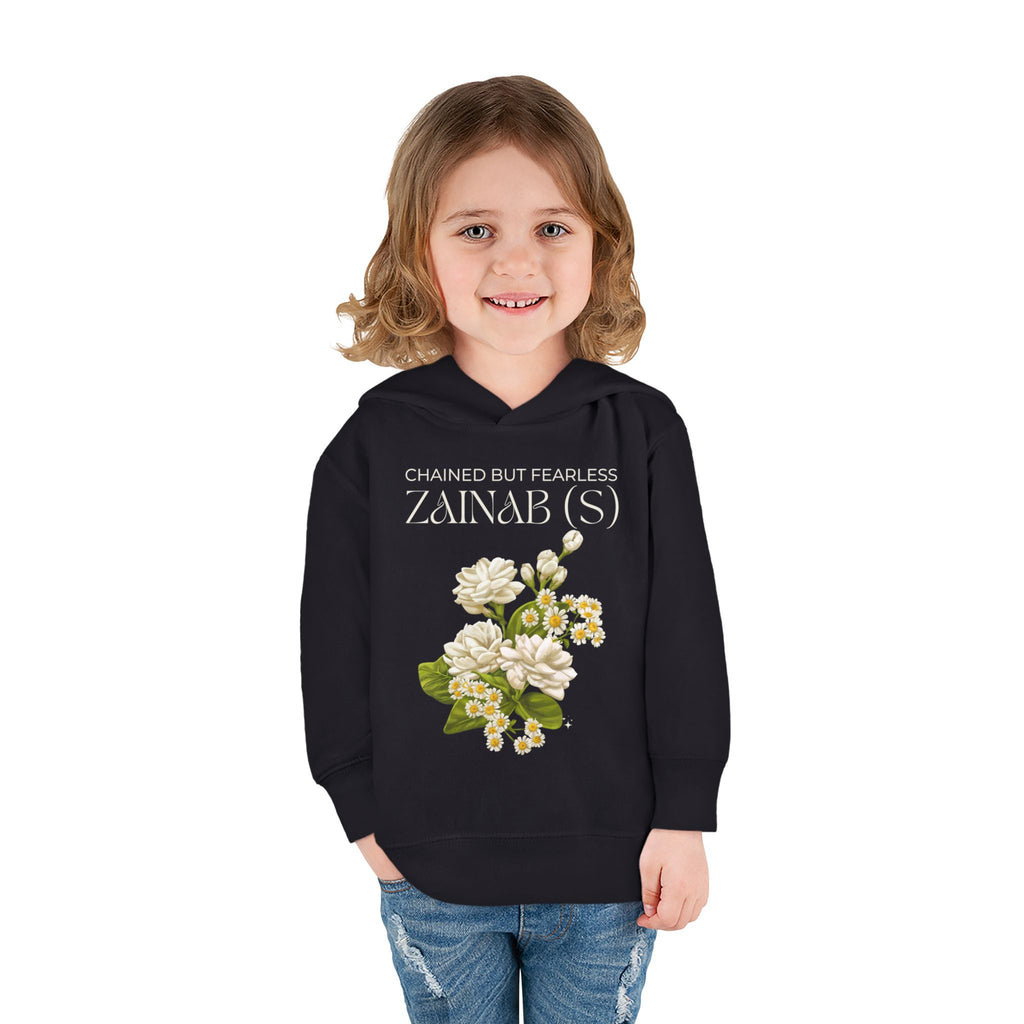 Chained but Fearless - Zainab (S) – Muharram & Arbaeen Edition | Unisex Toddler Pullover Fleece Hoodie