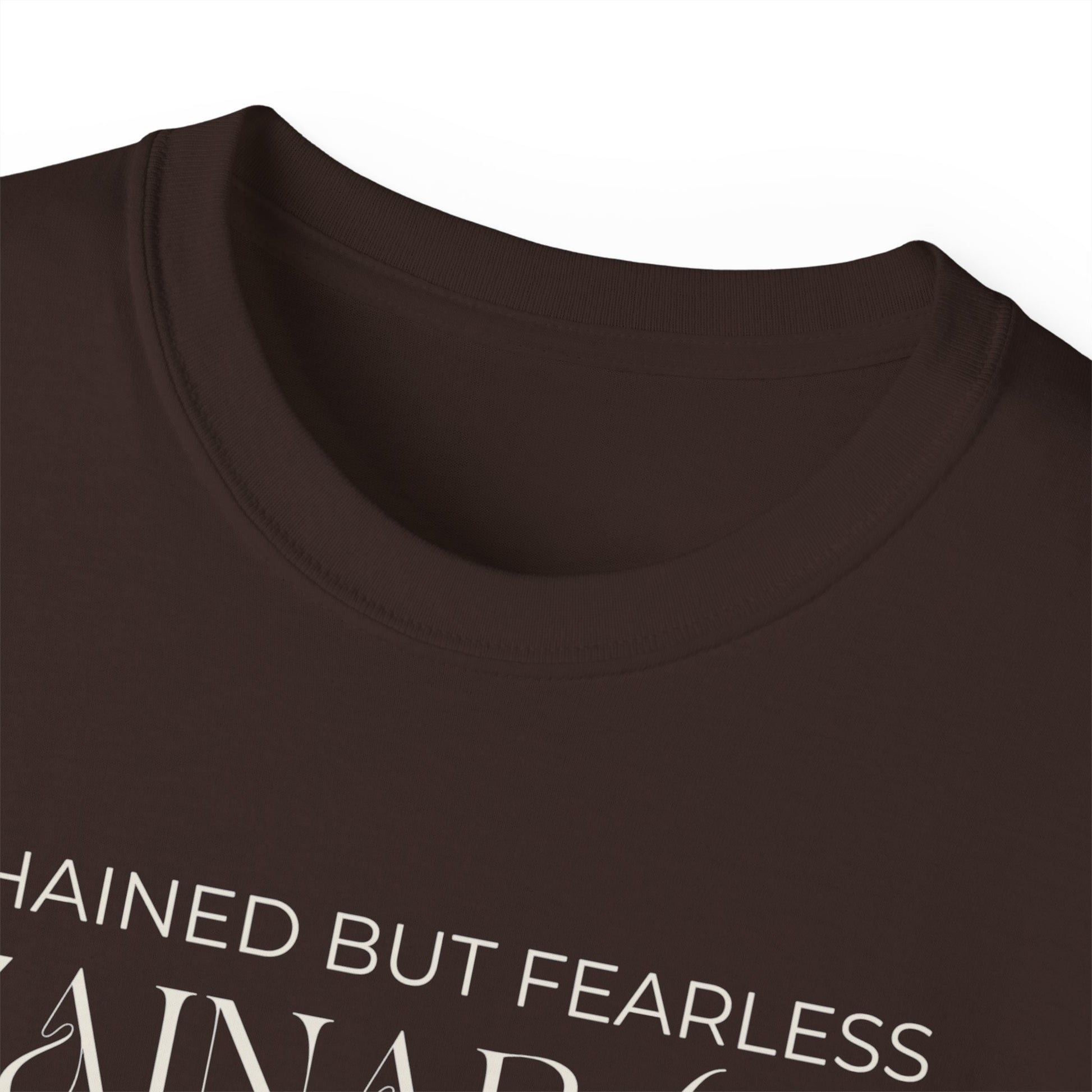 Chained but Fearless - Zainab (S) – Muharram & Arbaeen Edition | Unisex Adult Ultra Cotton Tee
