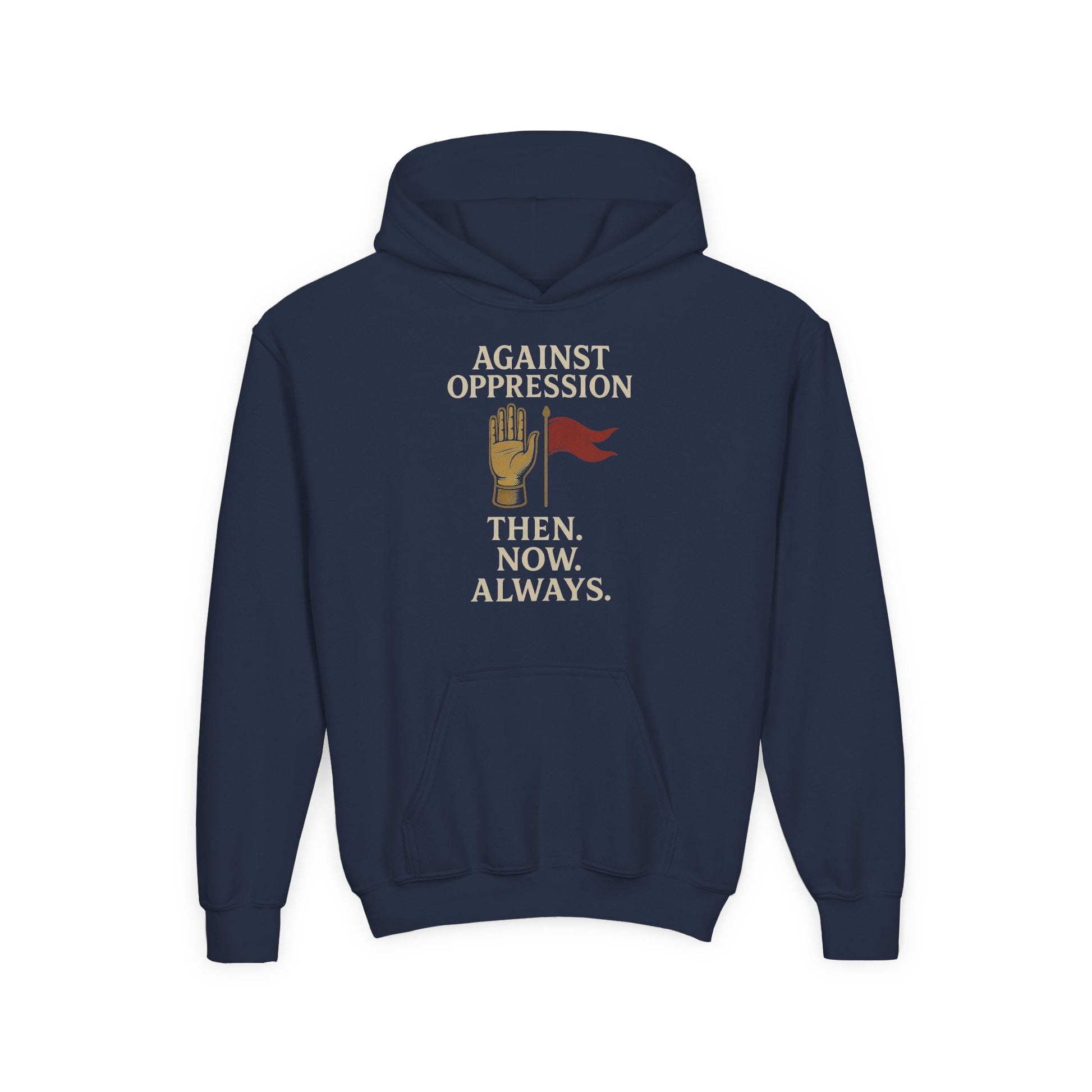 Against Oppression - Muharram and Arbaeen Edition | Unisex Youth Heavy Blend Hooded Sweatshirt
