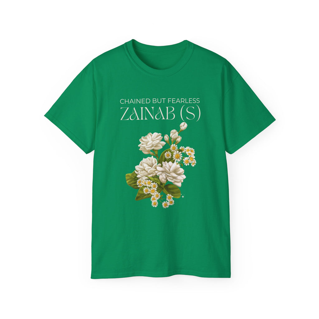 Chained but Fearless - Zainab (S) – Muharram & Arbaeen Edition | Unisex Adult Ultra Cotton Tee