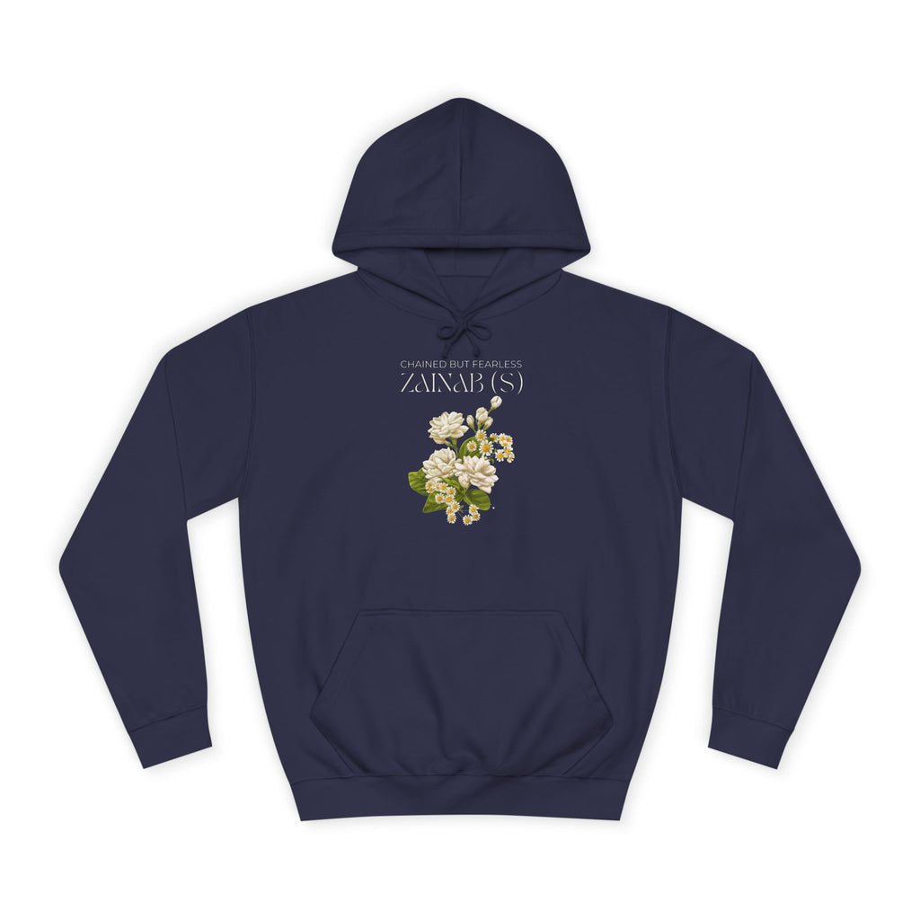 Chained but Fearless - Zainab (S) – Muharram & Arbaeen Edition | Unisex Adult College Hoodie