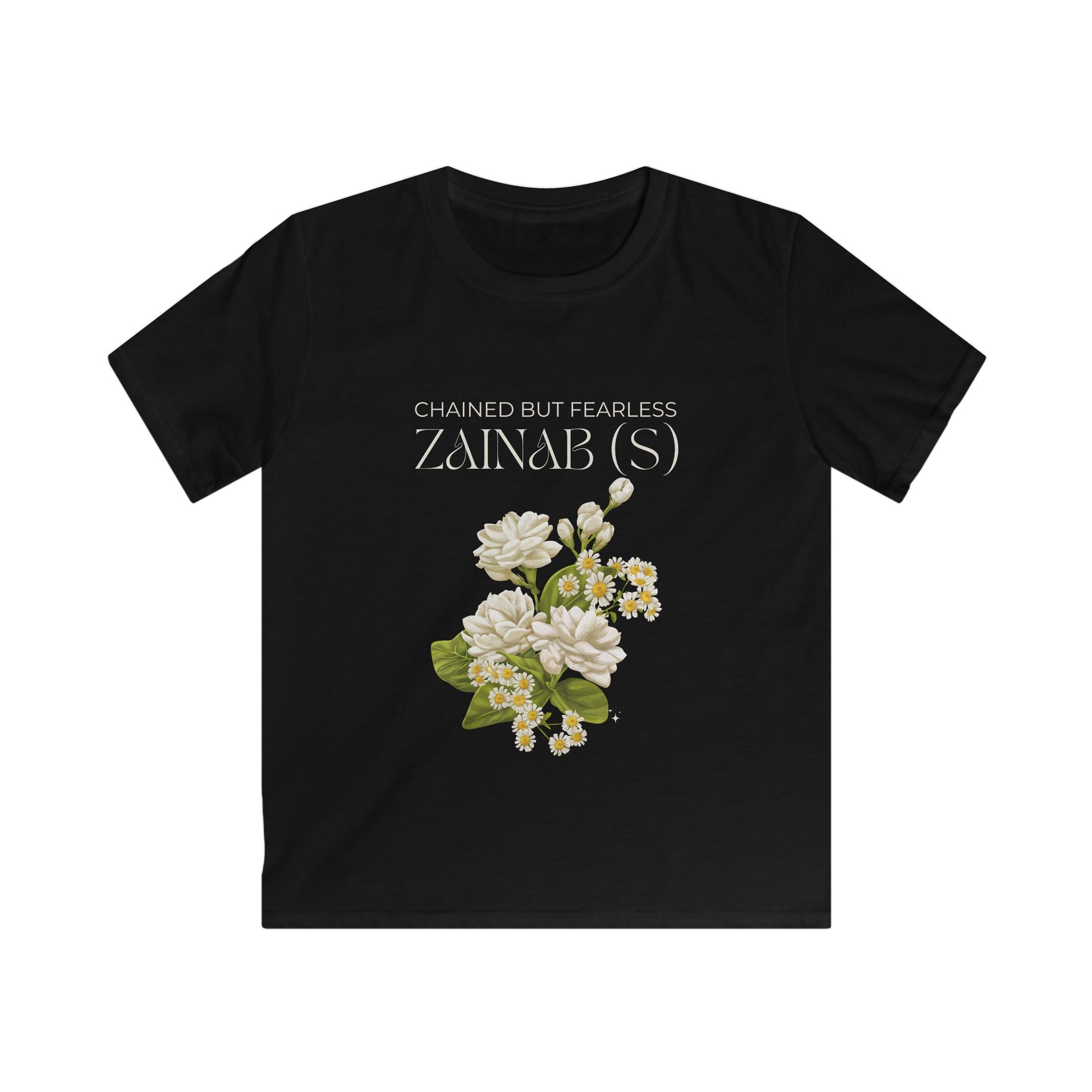 Chained but Fearless - Zainab (S) – Muharram & Arbaeen Edition | Unisex Youth Softstyle Tee