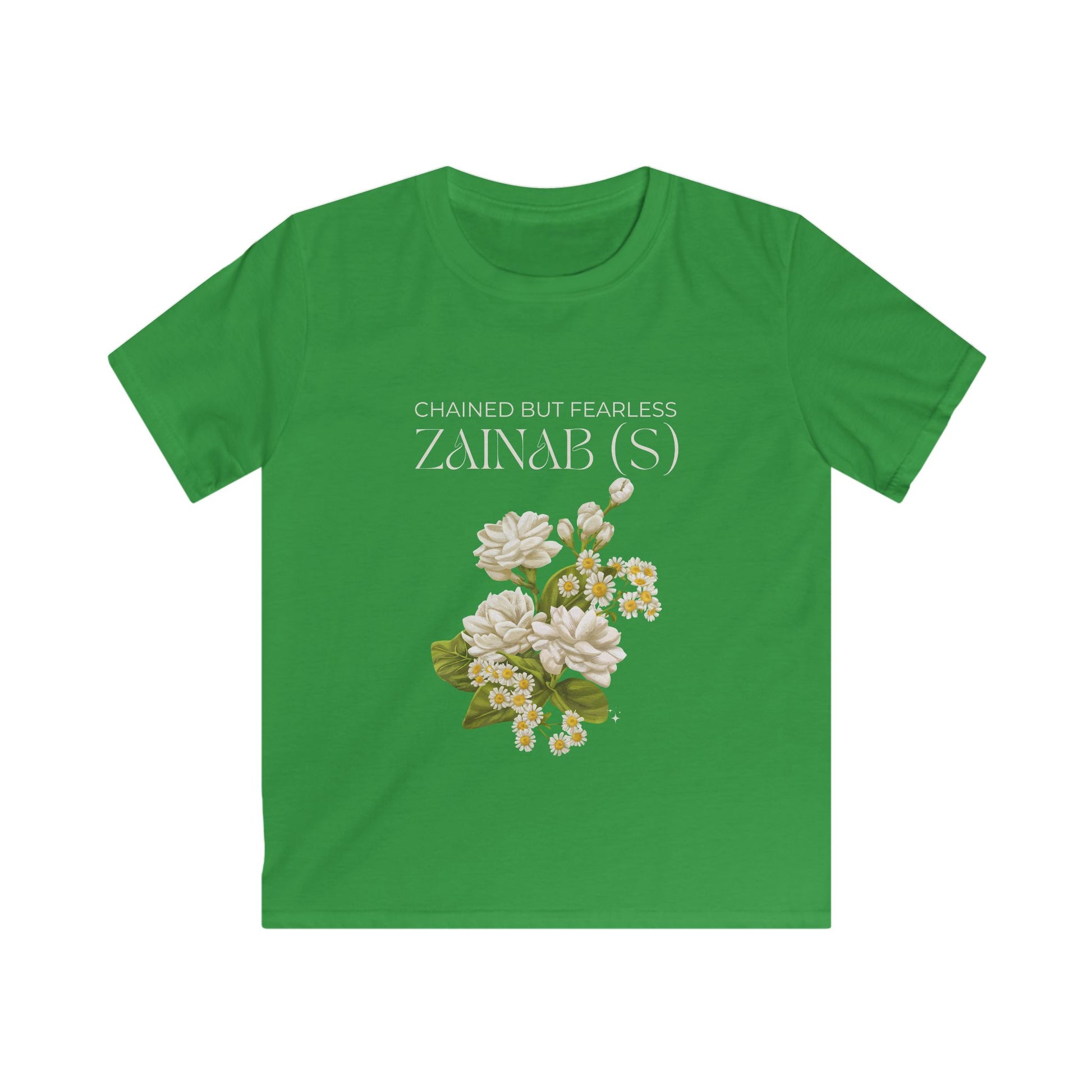 Chained but Fearless - Zainab (S) – Muharram & Arbaeen Edition | Unisex Youth Softstyle Tee