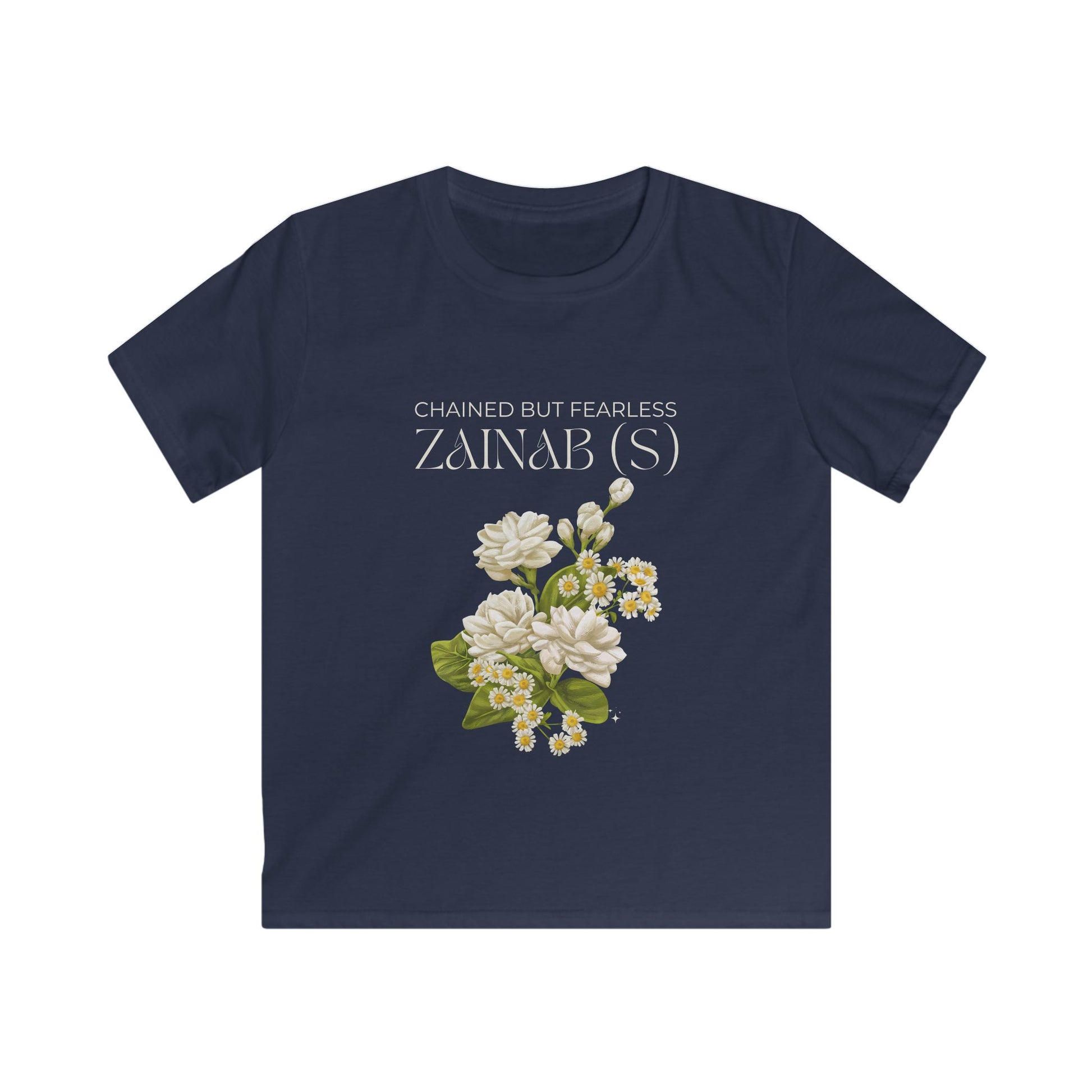 Chained but Fearless - Zainab (S) – Muharram & Arbaeen Edition | Unisex Youth Softstyle Tee