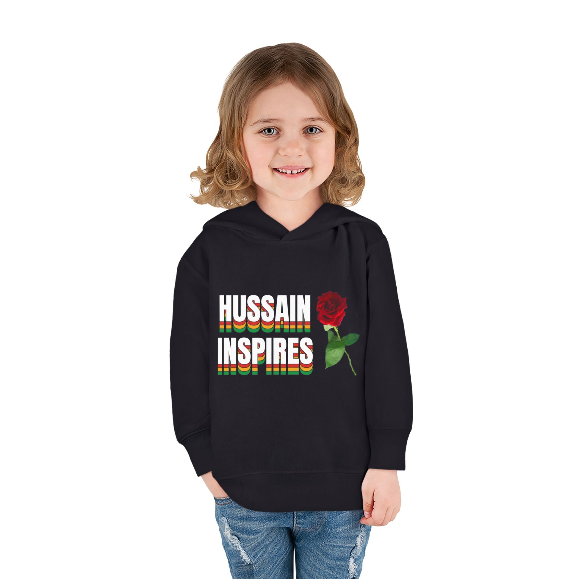 Hussain Inspires – Muharram & Arbaeen Edition | Unisex Toddler Pullover Fleece Hoodie
