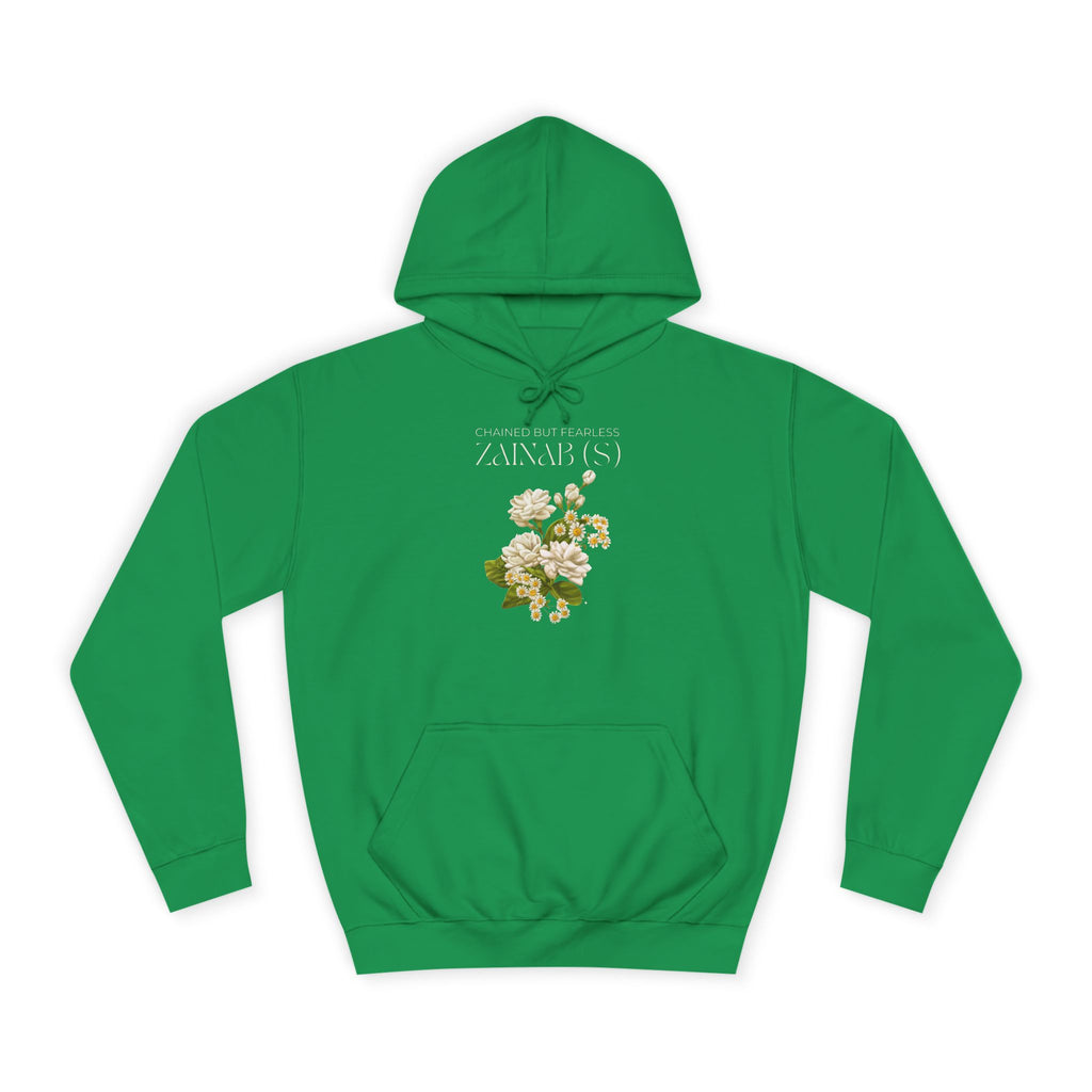 Chained but Fearless - Zainab (S) – Muharram & Arbaeen Edition | Unisex Adult College Hoodie