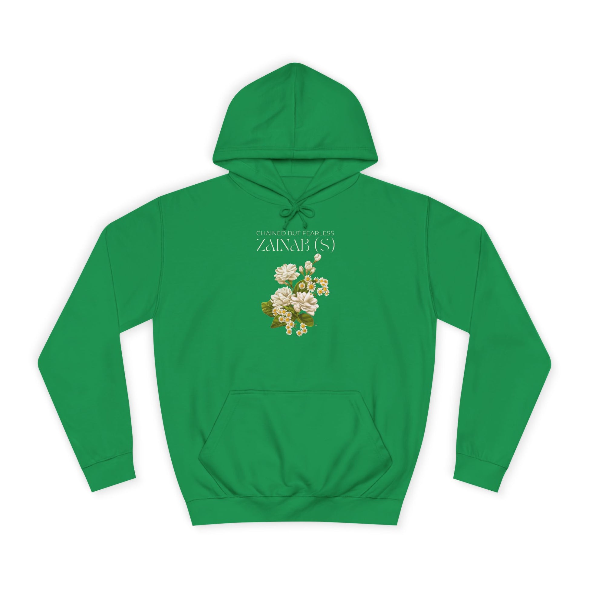 Chained but Fearless - Zainab (S) – Muharram & Arbaeen Edition | Unisex Adult College Hoodie