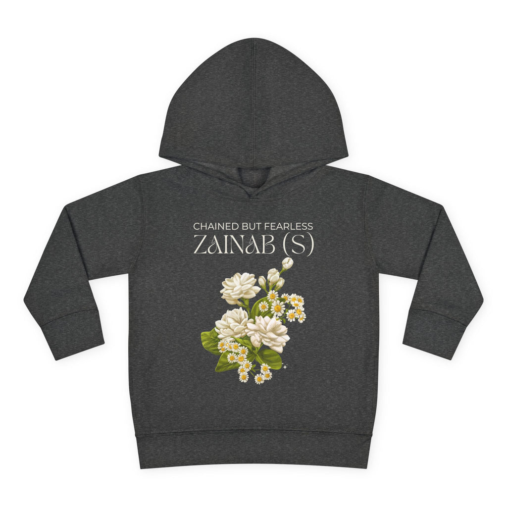 Chained but Fearless - Zainab (S) – Muharram & Arbaeen Edition | Unisex Toddler Pullover Fleece Hoodie