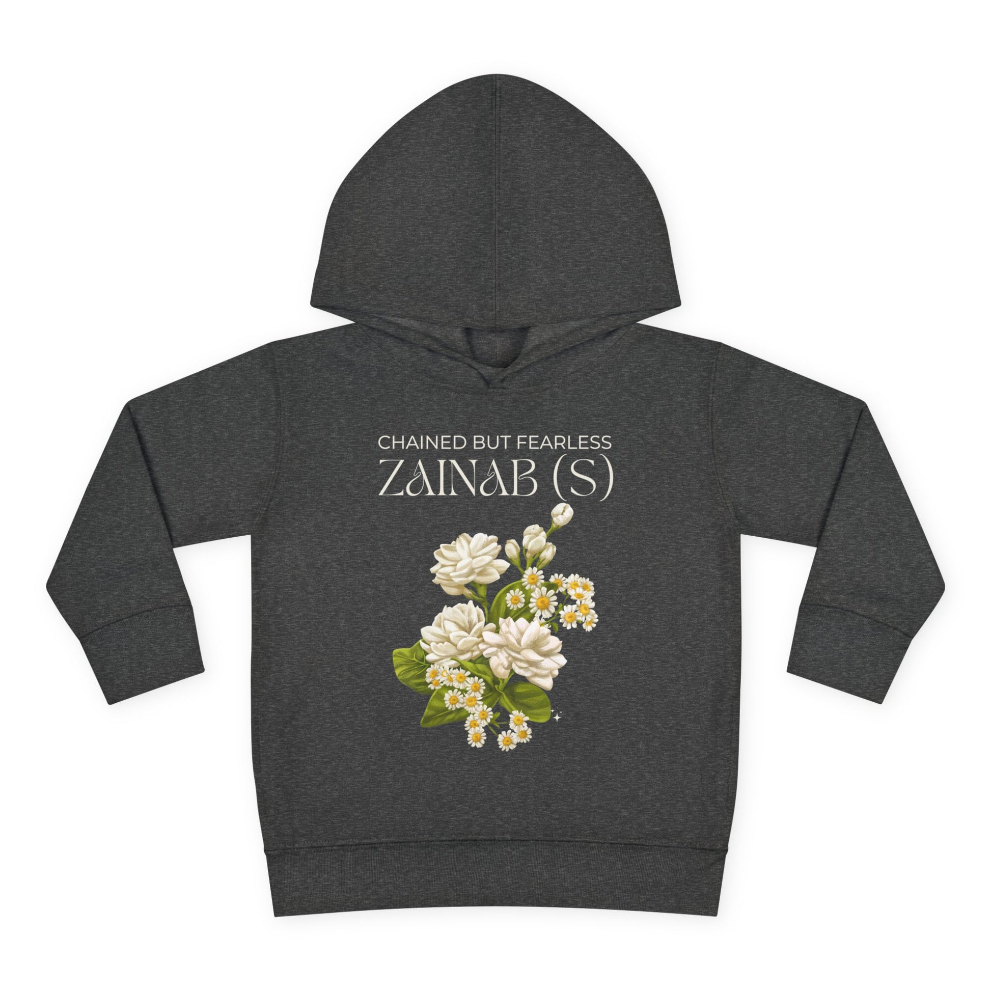 Chained but Fearless - Zainab (S) – Muharram & Arbaeen Edition | Unisex Toddler Pullover Fleece Hoodie