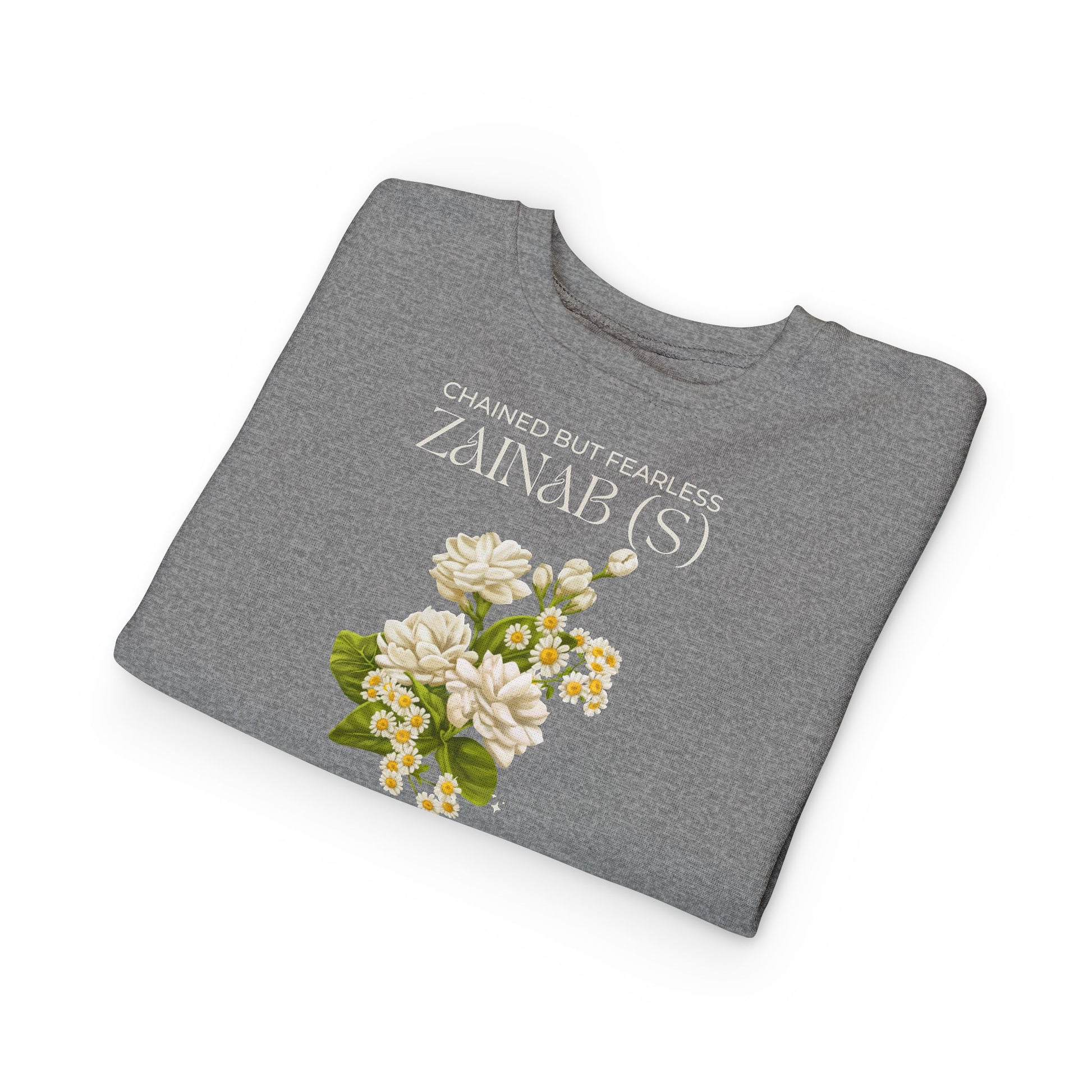 “Chained but Fearless - Zainab (S)” – Muharram & Arbaeen Edition | Toddler Sweatshirt