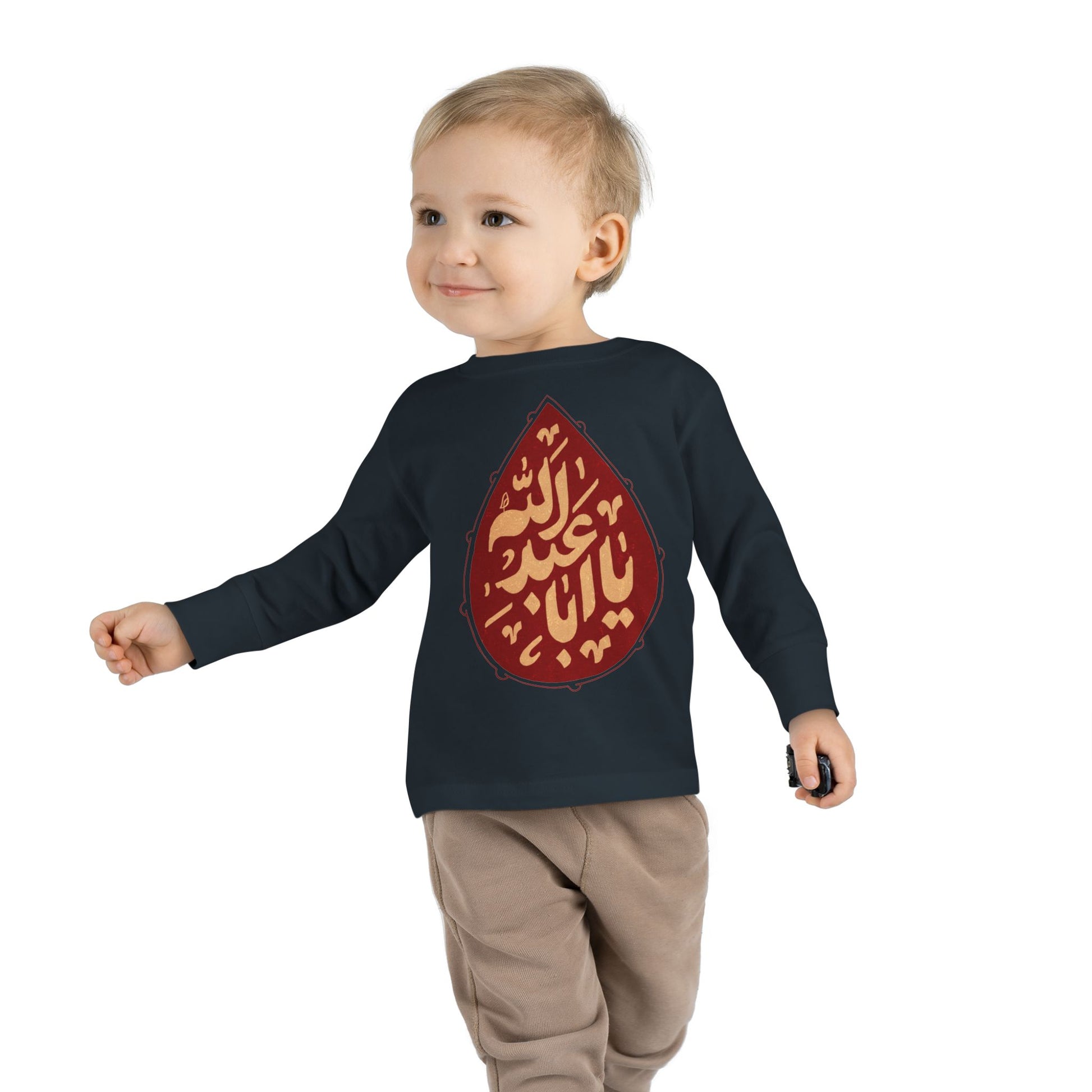 “Ya Aba Abdillah” – Muharram & Arbaeen Edition | Unisex Toddler Long Sleeve Tee