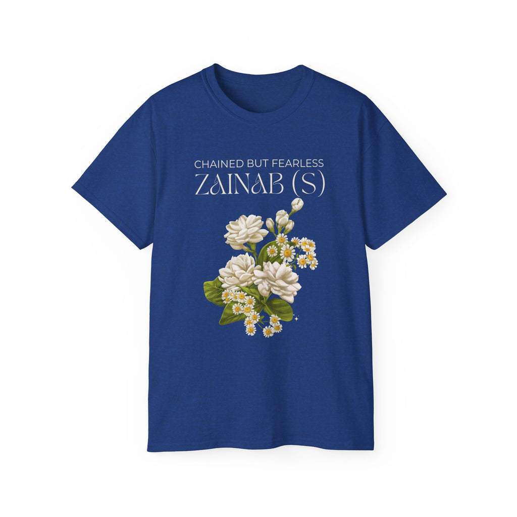 Chained but Fearless - Zainab (S) – Muharram & Arbaeen Edition | Unisex Adult Ultra Cotton Tee