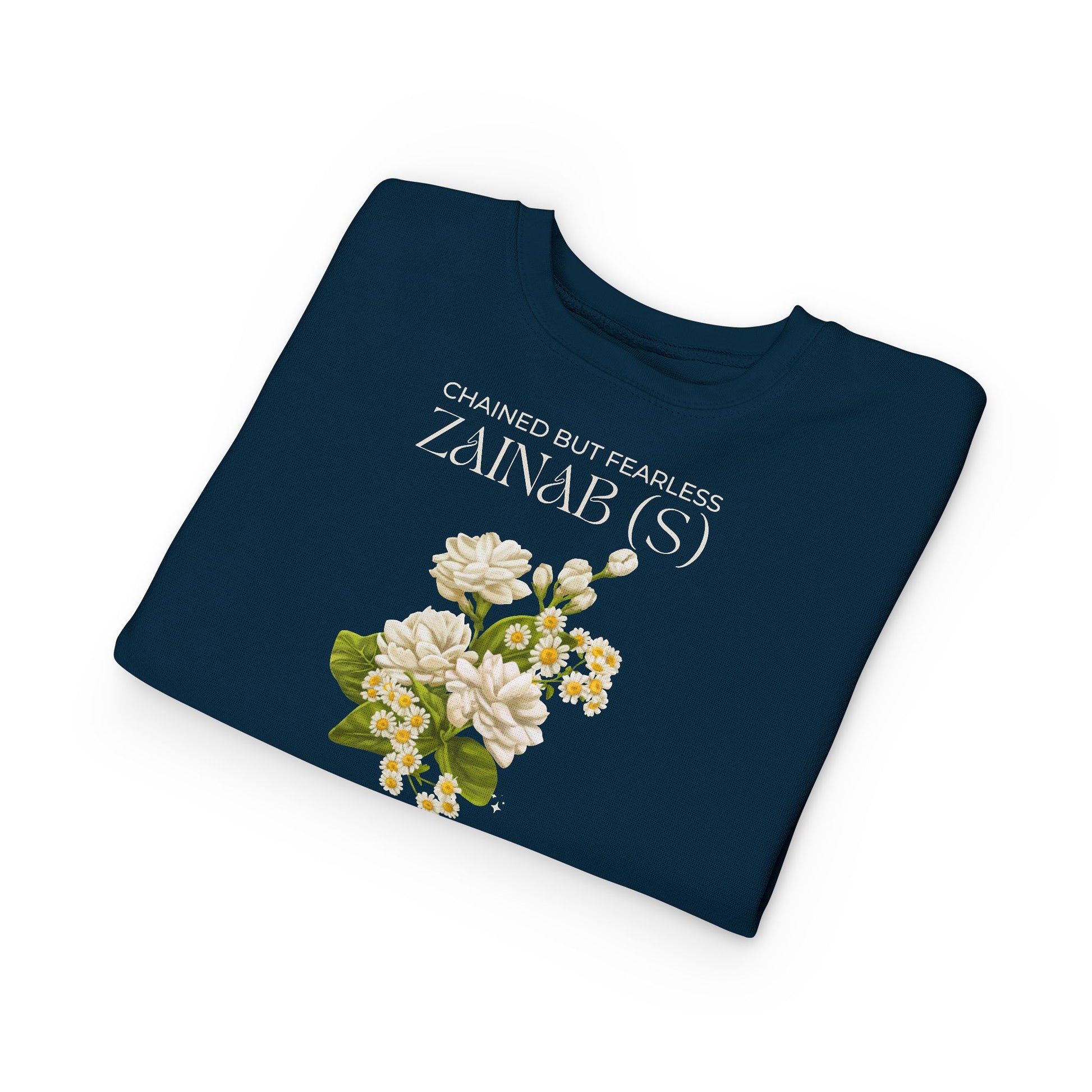 “Chained but Fearless - Zainab (S)” – Muharram & Arbaeen Edition | Toddler Sweatshirt