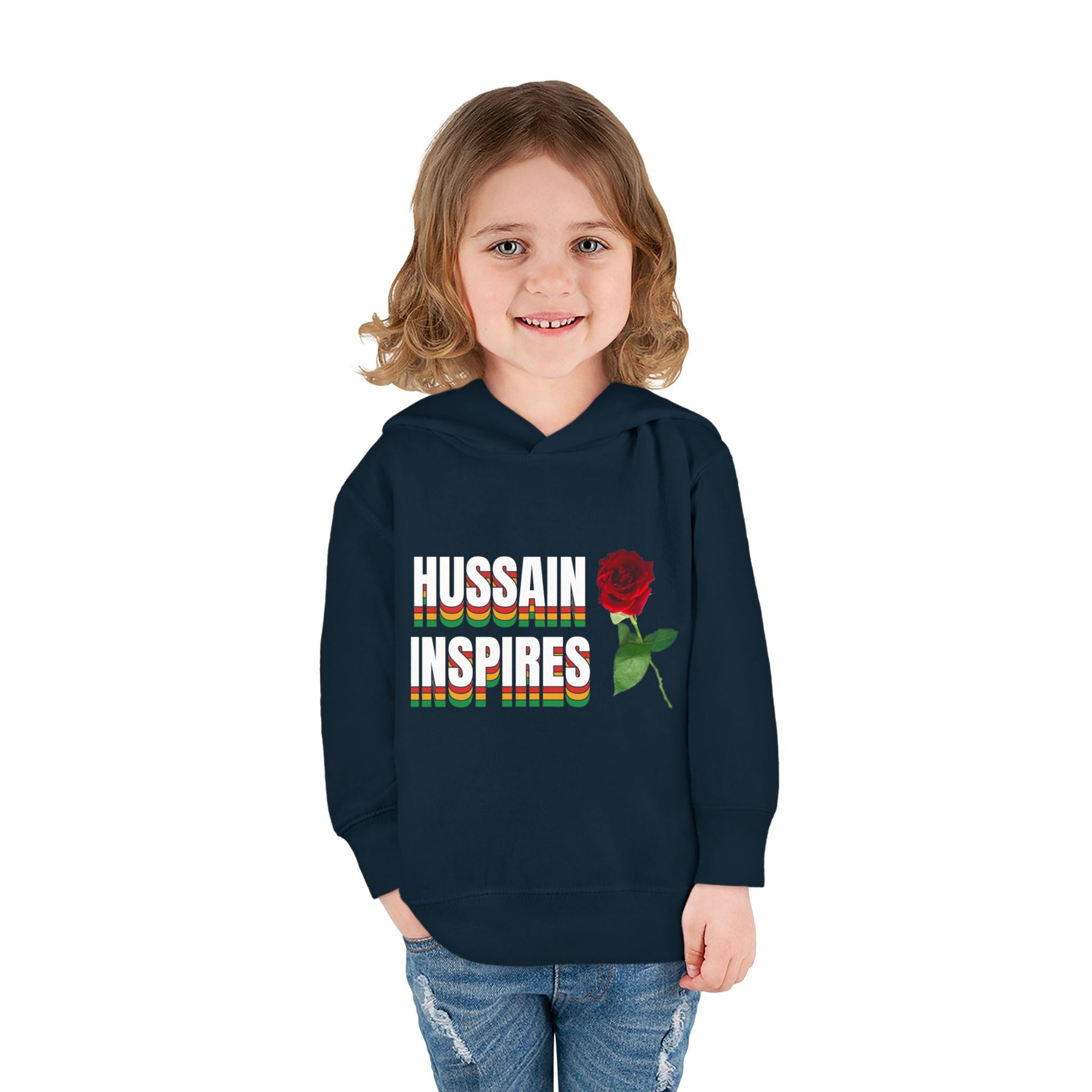 Hussain Inspires – Muharram & Arbaeen Edition | Unisex Toddler Pullover Fleece Hoodie