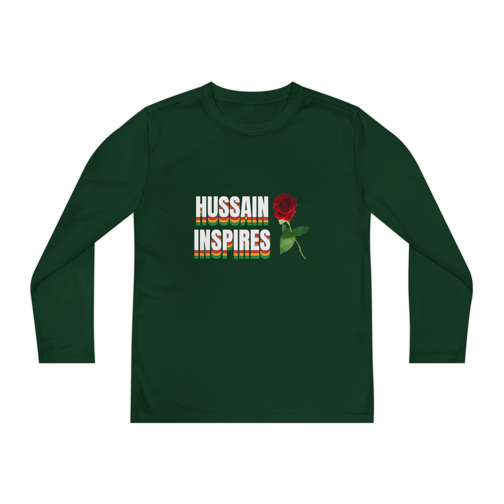 Hussain Inspires – Muharram & Arbaeen Edition | Unisex Youth Long Sleeve Competitor Tee