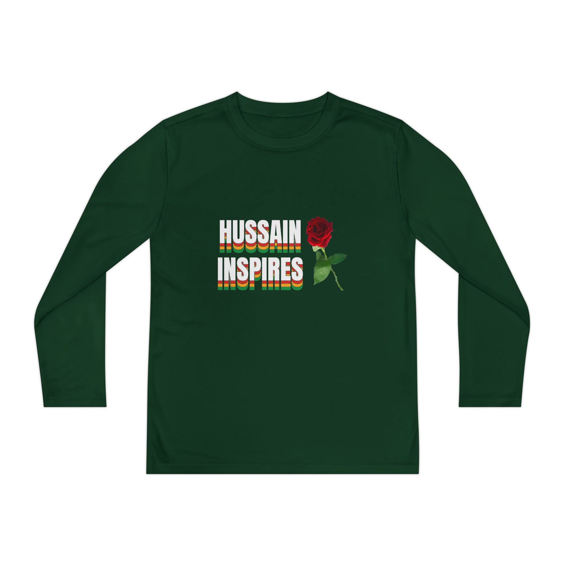 Hussain Inspires – Muharram & Arbaeen Edition | Unisex Youth Long Sleeve Competitor Tee
