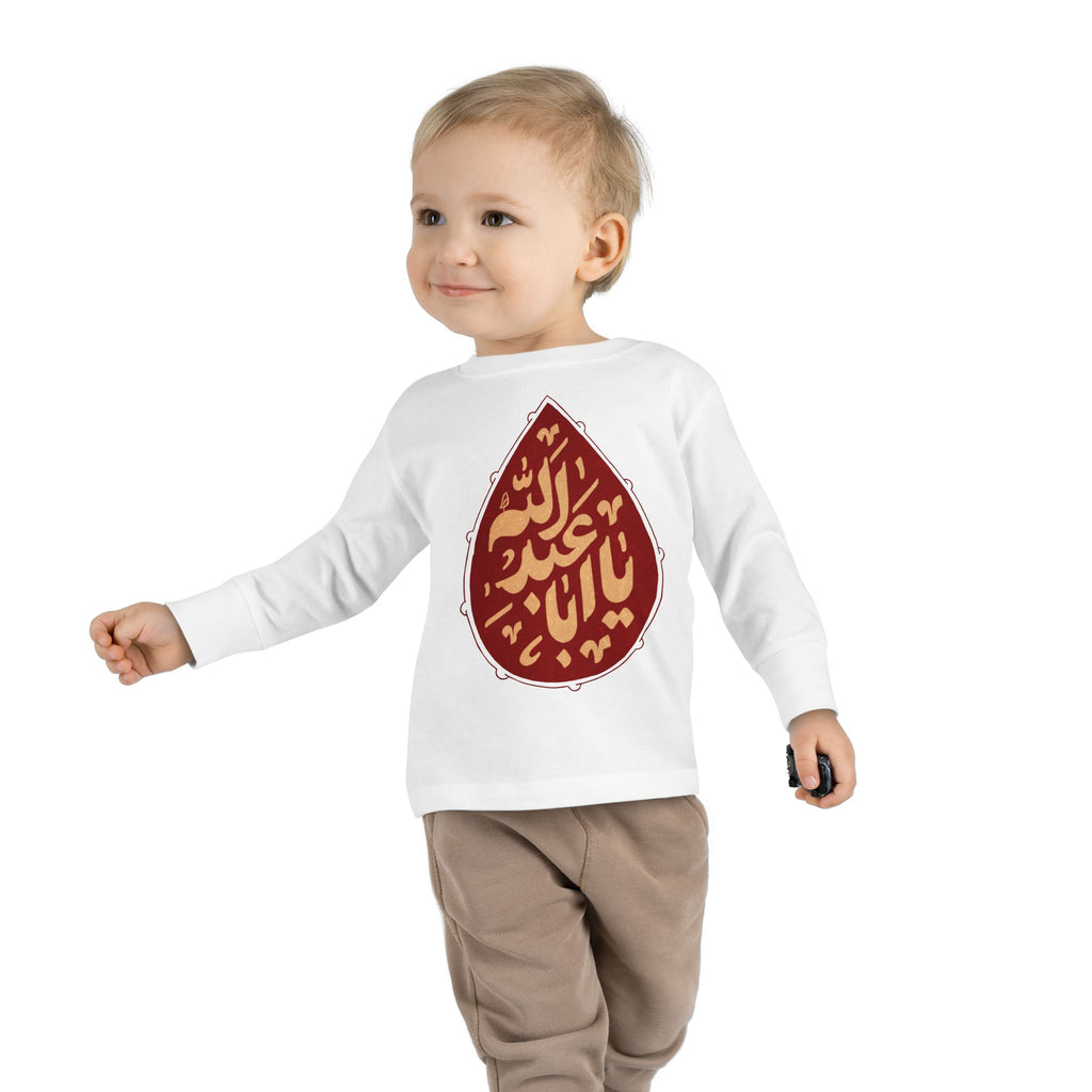 “Ya Aba Abdillah” – Muharram & Arbaeen Edition | Unisex Toddler Long Sleeve Tee