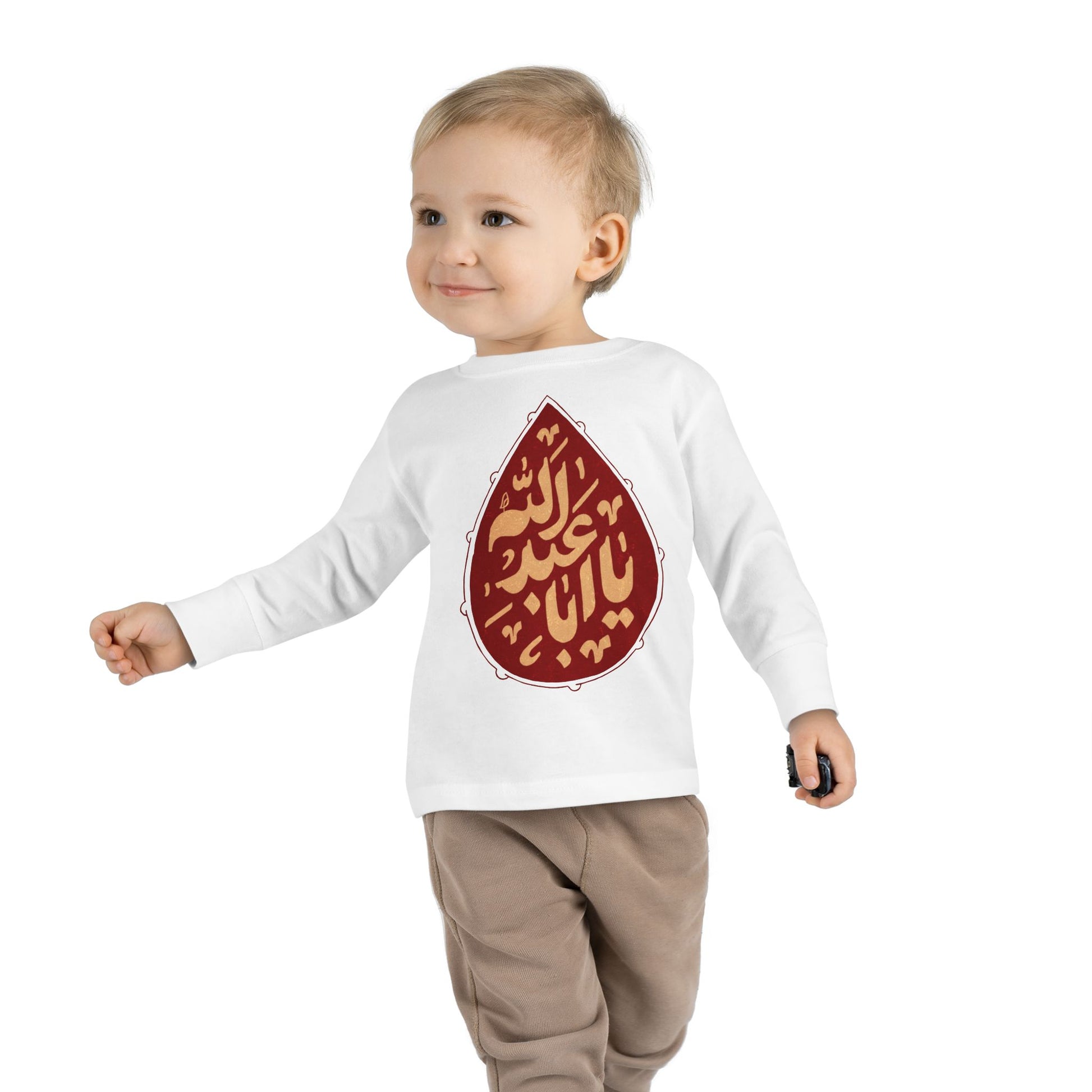 “Ya Aba Abdillah” – Muharram & Arbaeen Edition | Unisex Toddler Long Sleeve Tee