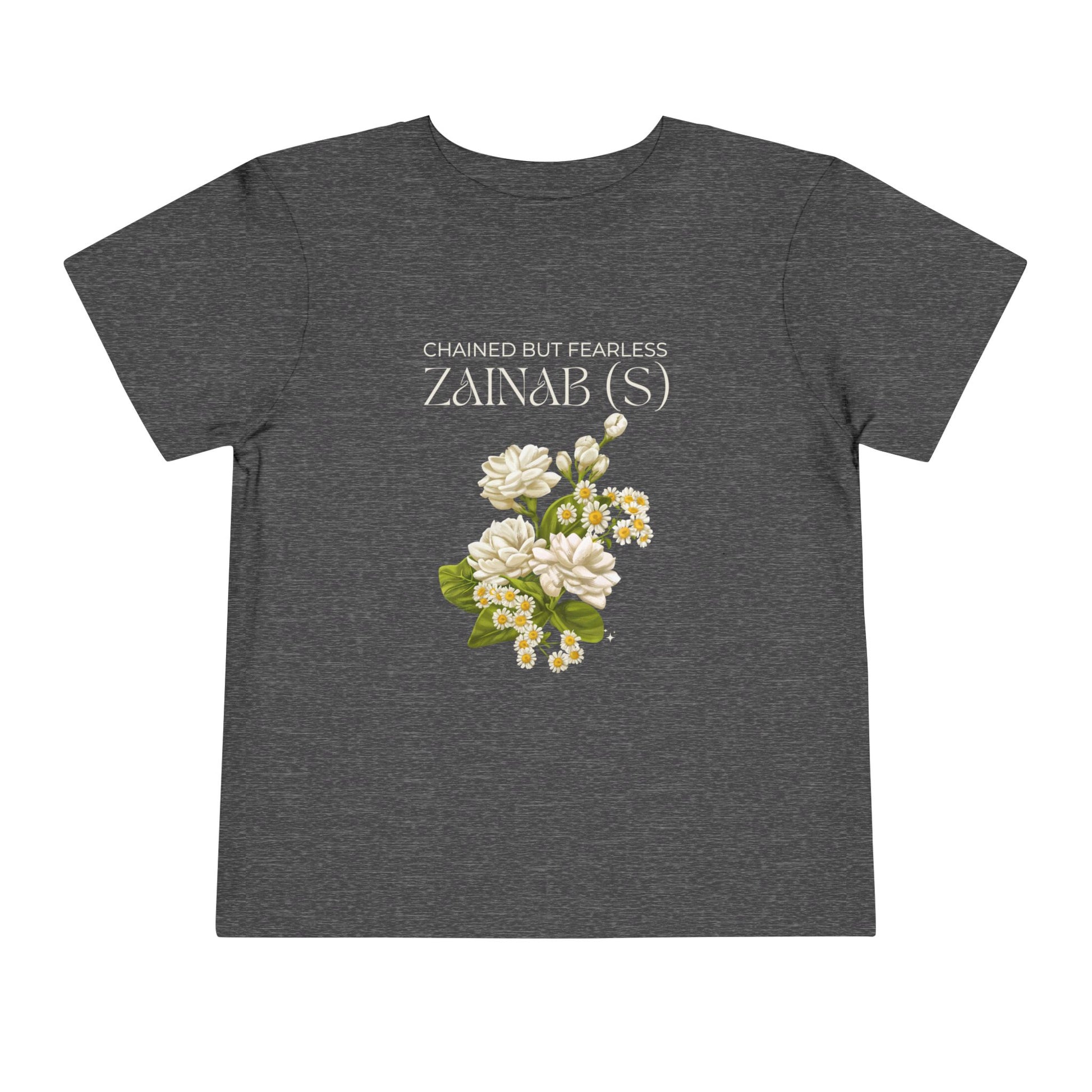 Chained but Fearless - Zainab (S) – Muharram & Arbaeen Edition | Unisex Toddler Short Sleeve Tee