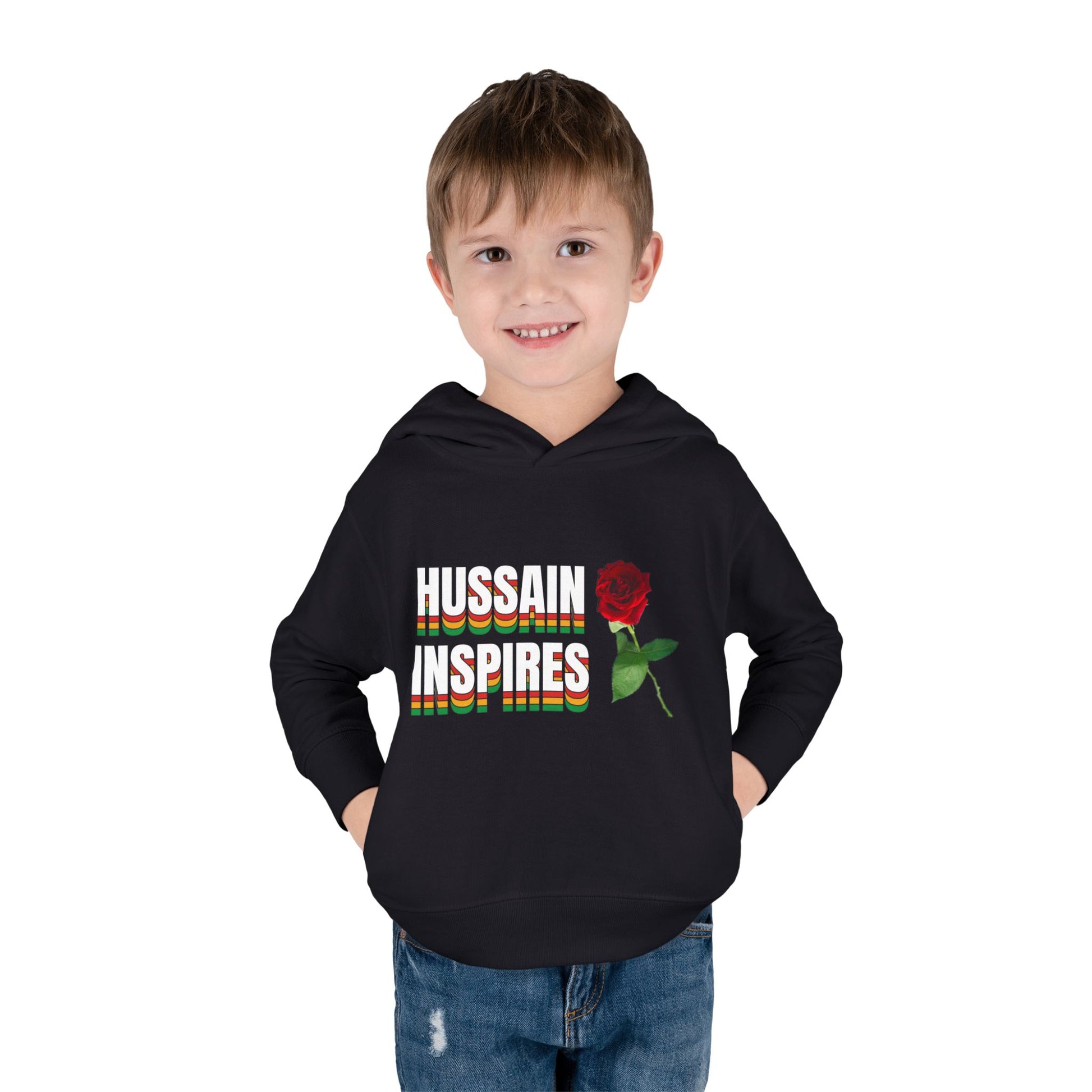 Hussain Inspires – Muharram & Arbaeen Edition | Unisex Toddler Pullover Fleece Hoodie