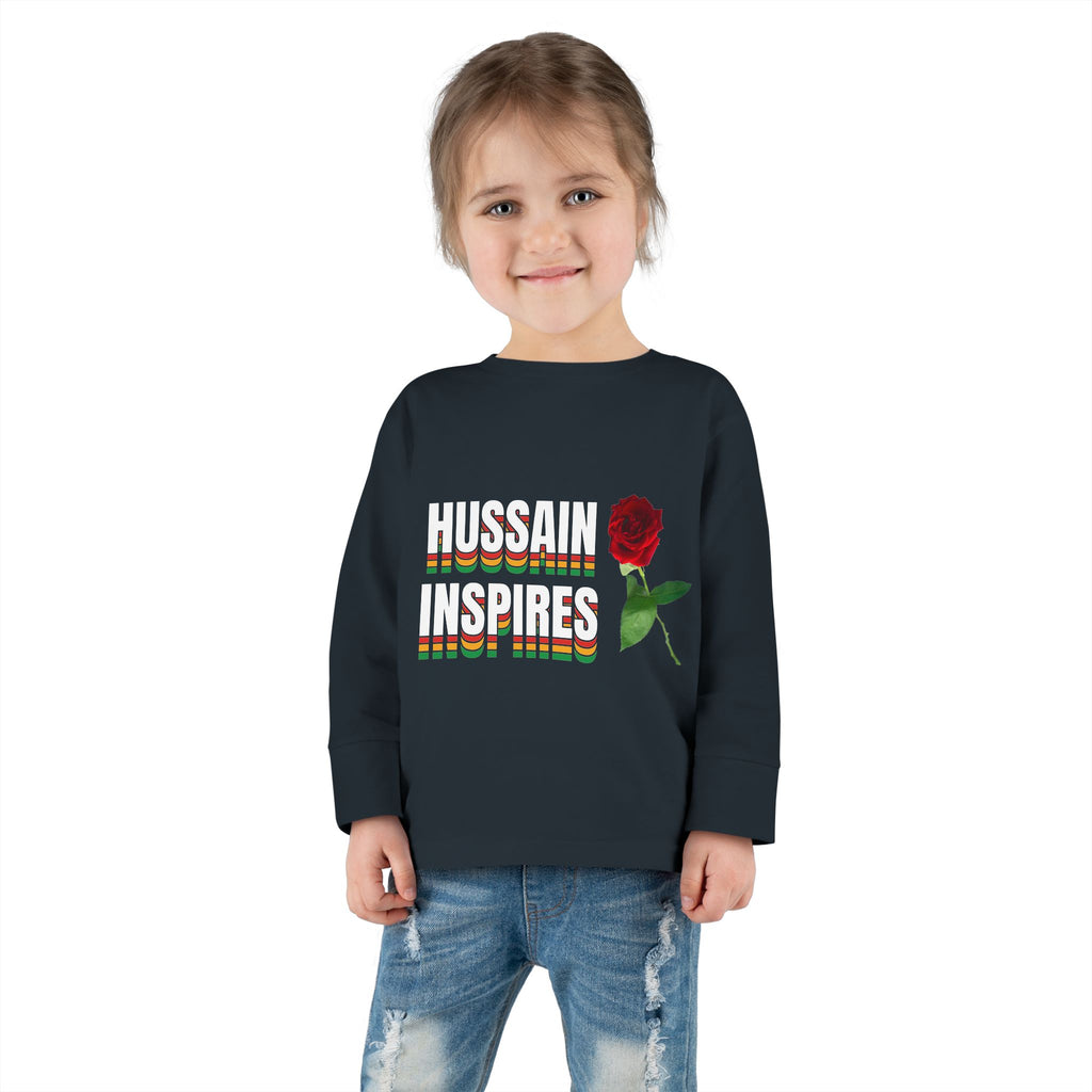 Hussain Inspires – Muharram & Arbaeen Edition | Unisex Toddler Long Sleeve Tee