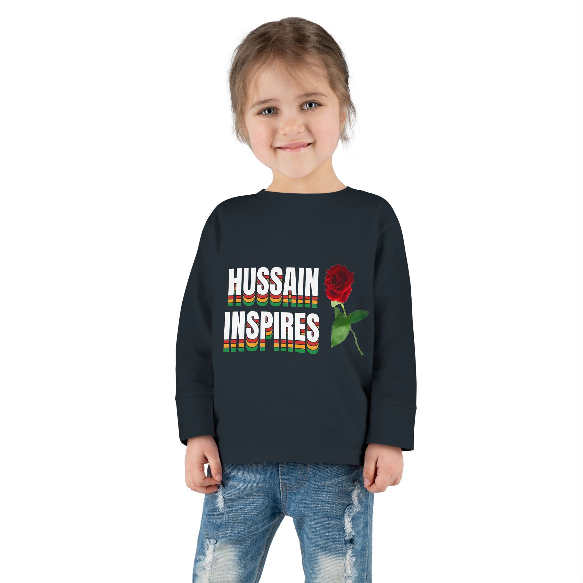 Hussain Inspires – Muharram & Arbaeen Edition | Unisex Toddler Long Sleeve Tee