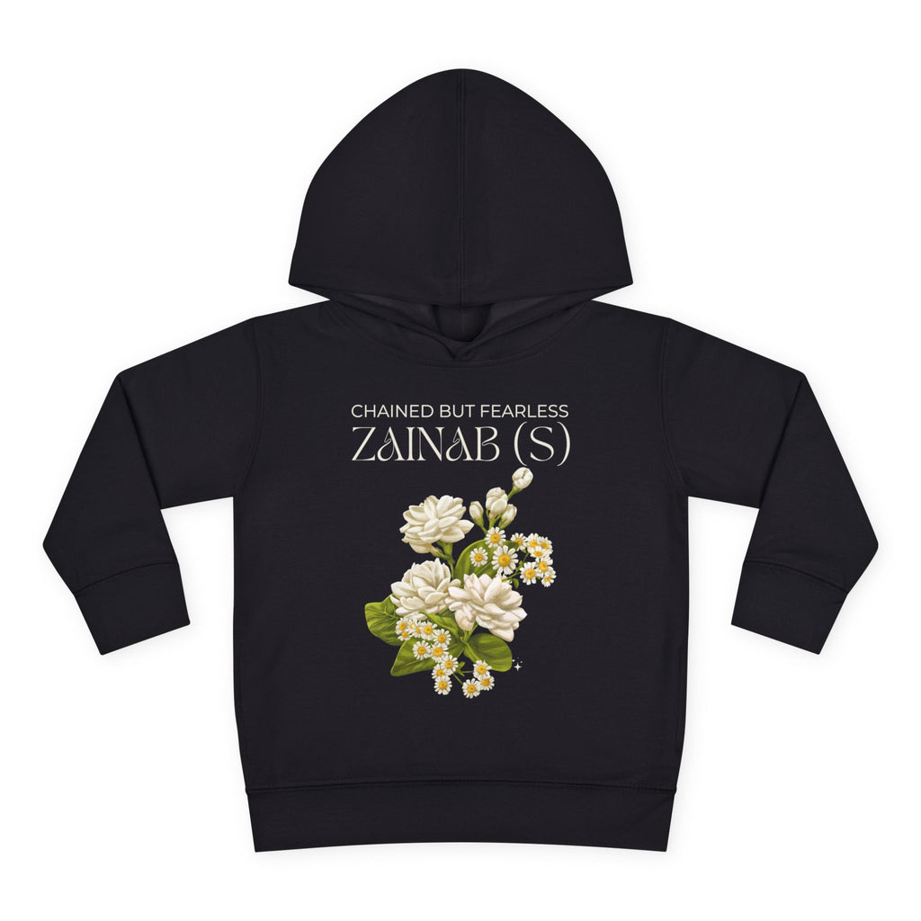 Chained but Fearless - Zainab (S) – Muharram & Arbaeen Edition | Unisex Toddler Pullover Fleece Hoodie