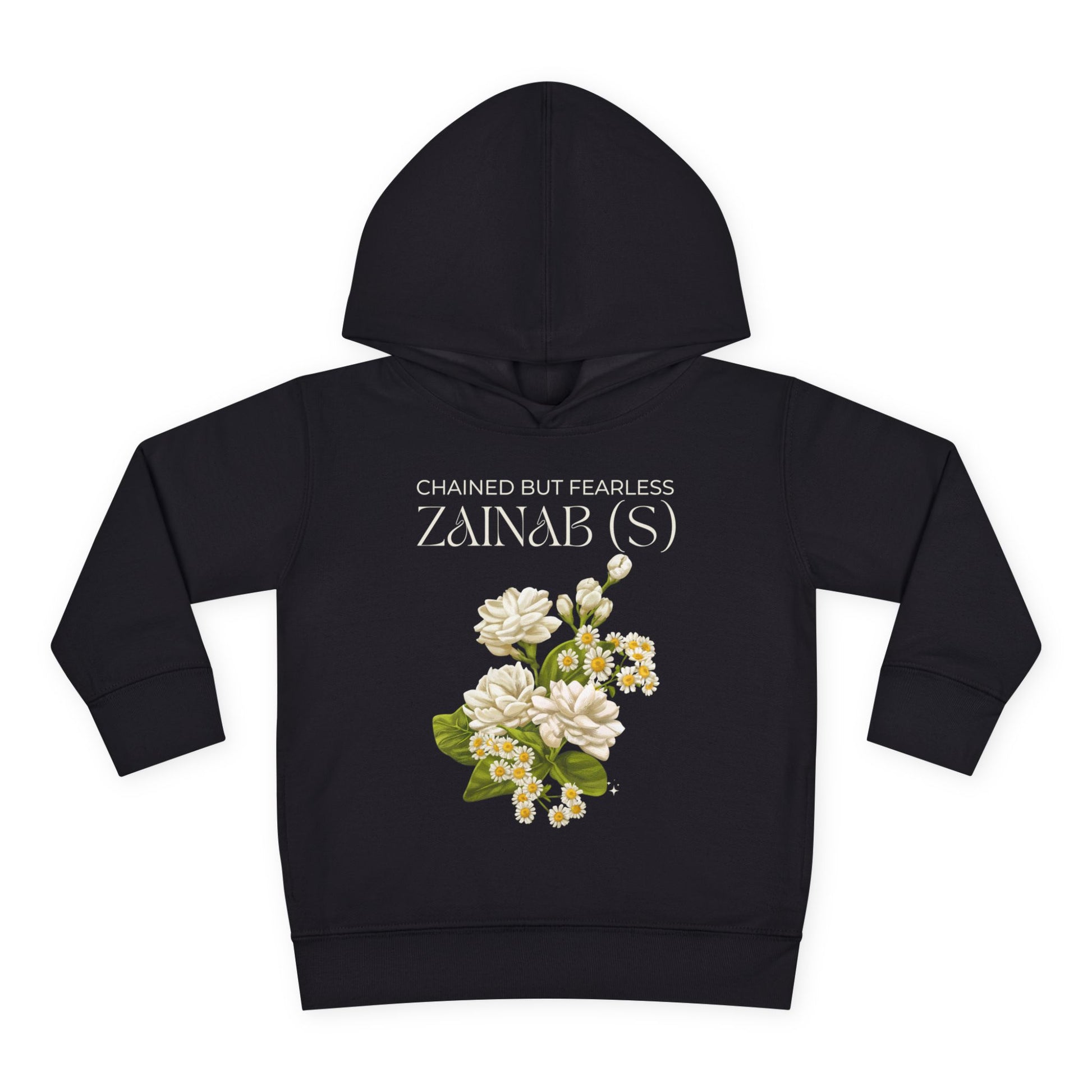 Chained but Fearless - Zainab (S) – Muharram & Arbaeen Edition | Unisex Toddler Pullover Fleece Hoodie