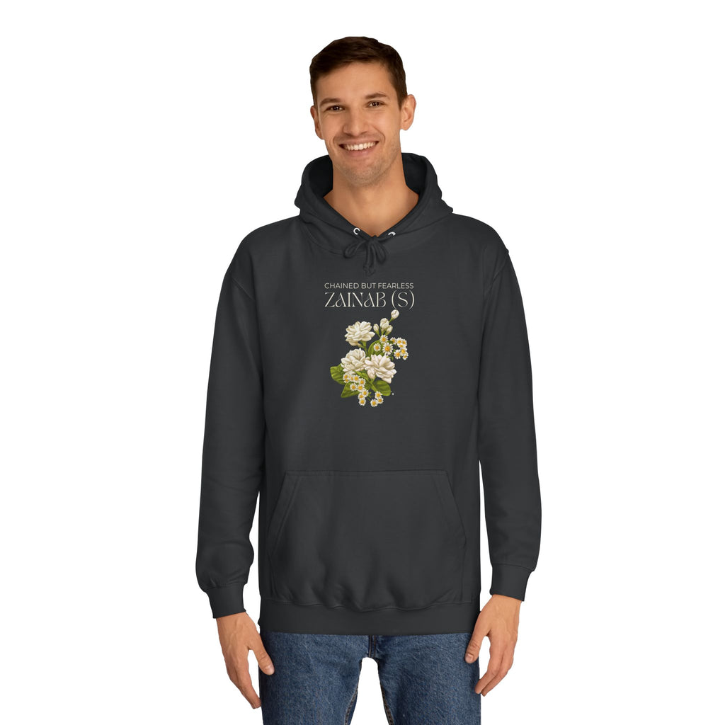 Chained but Fearless - Zainab (S) – Muharram & Arbaeen Edition | Unisex Adult College Hoodie