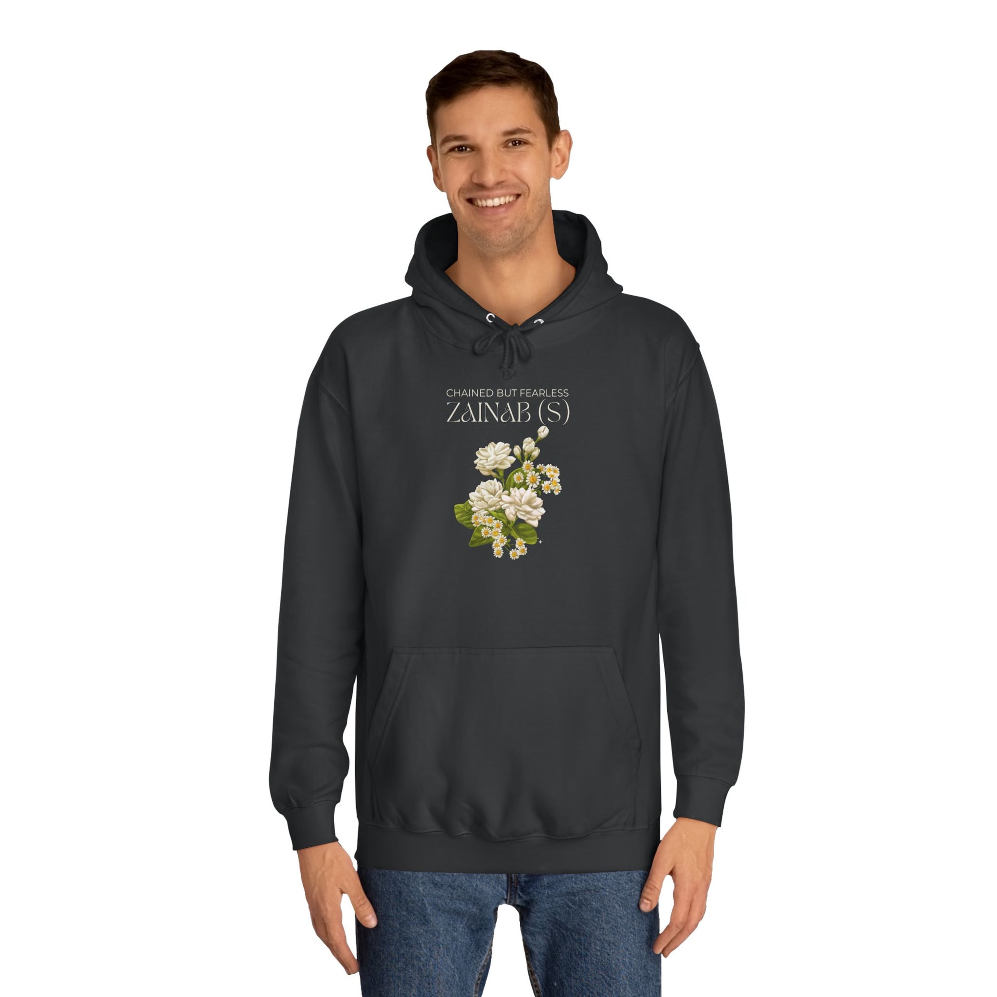 Chained but Fearless - Zainab (S) – Muharram & Arbaeen Edition | Unisex Adult College Hoodie
