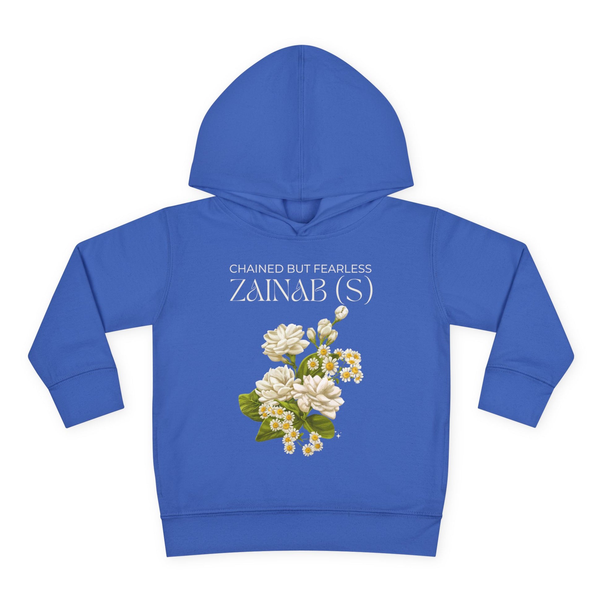 Chained but Fearless - Zainab (S) – Muharram & Arbaeen Edition | Unisex Toddler Pullover Fleece Hoodie
