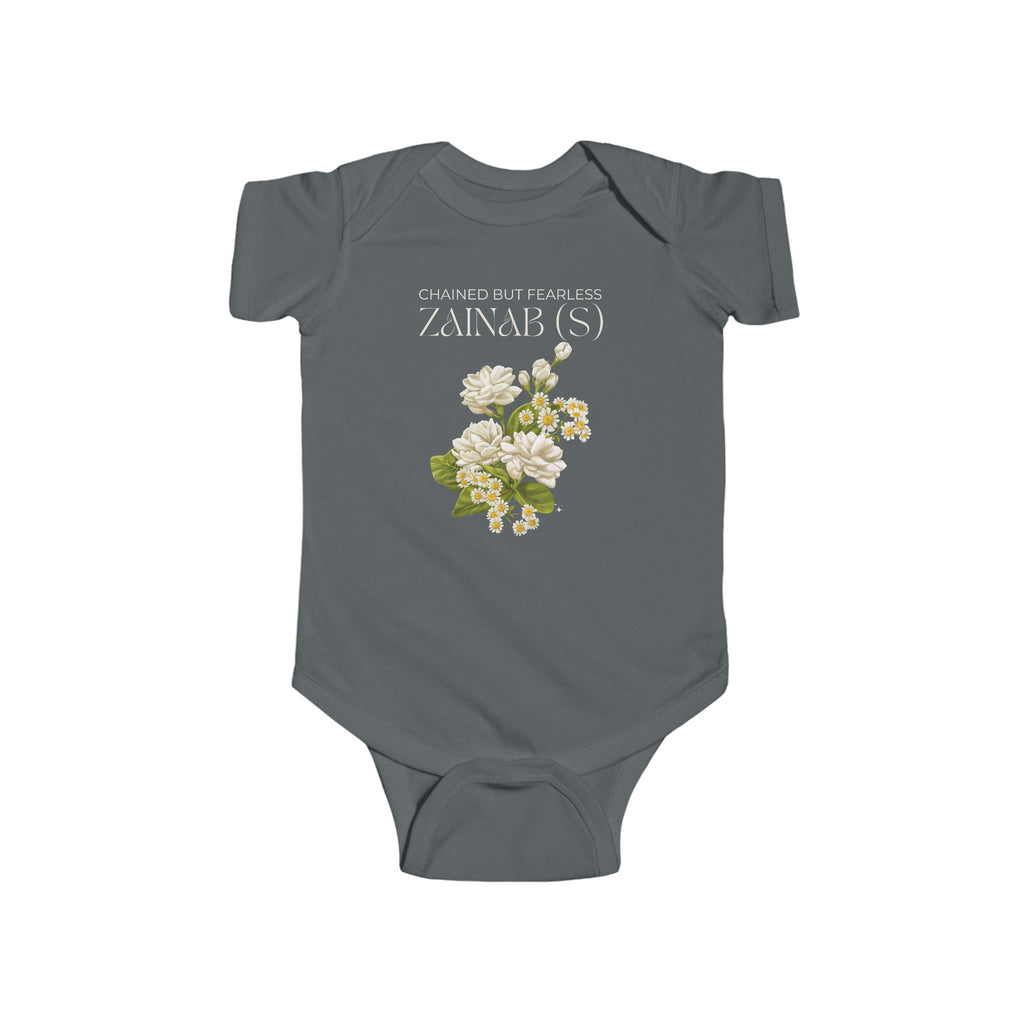 Chained but Fearless - Zainab (S) – Muharram & Arbaeen Edition | Infant Fine Jersey Bodysuit