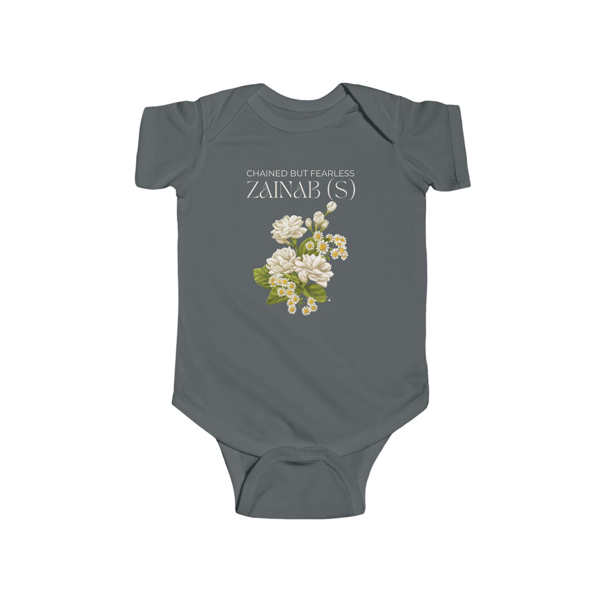 Chained but Fearless - Zainab (S) – Muharram & Arbaeen Edition | Infant Fine Jersey Bodysuit