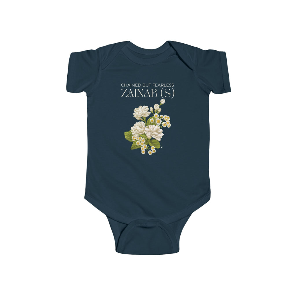 Chained but Fearless - Zainab (S) – Muharram & Arbaeen Edition | Infant Fine Jersey Bodysuit