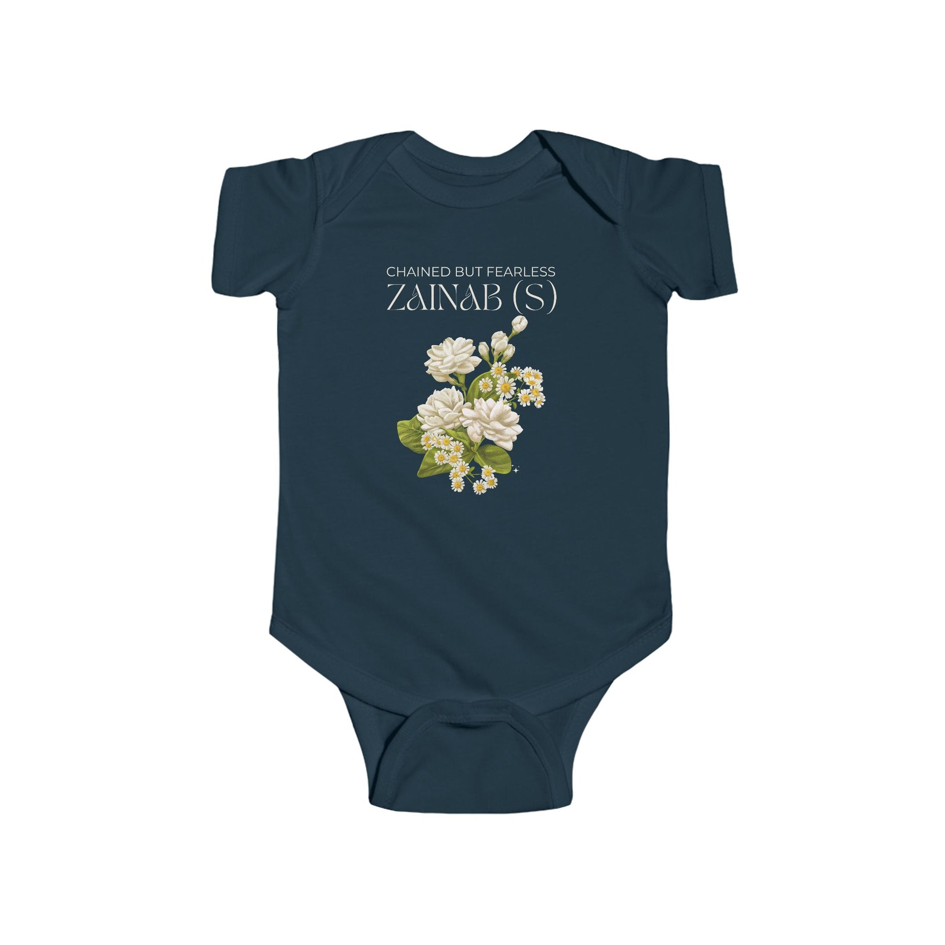 Chained but Fearless - Zainab (S) – Muharram & Arbaeen Edition | Infant Fine Jersey Bodysuit