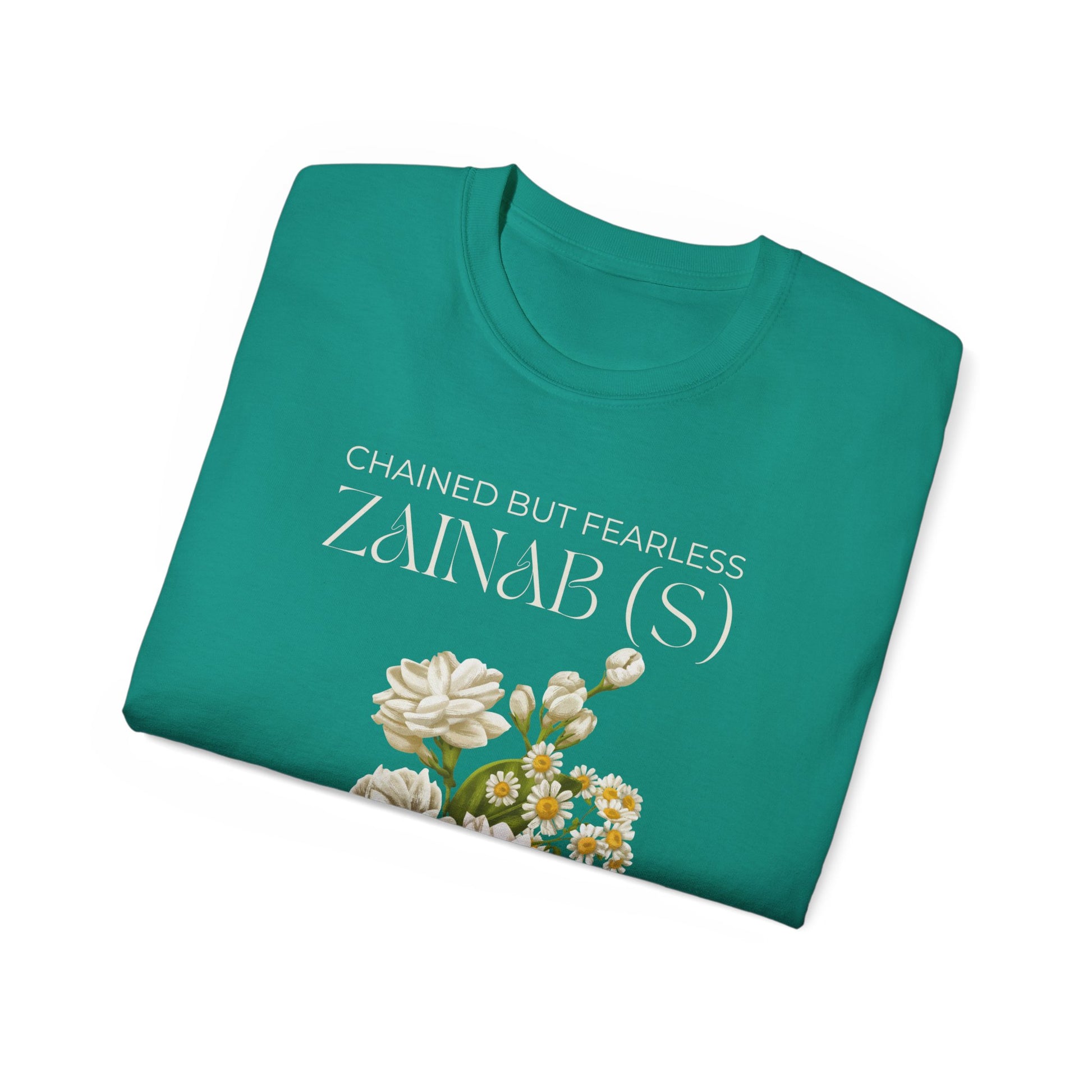 Chained but Fearless - Zainab (S) – Muharram & Arbaeen Edition | Unisex Adult Ultra Cotton Tee
