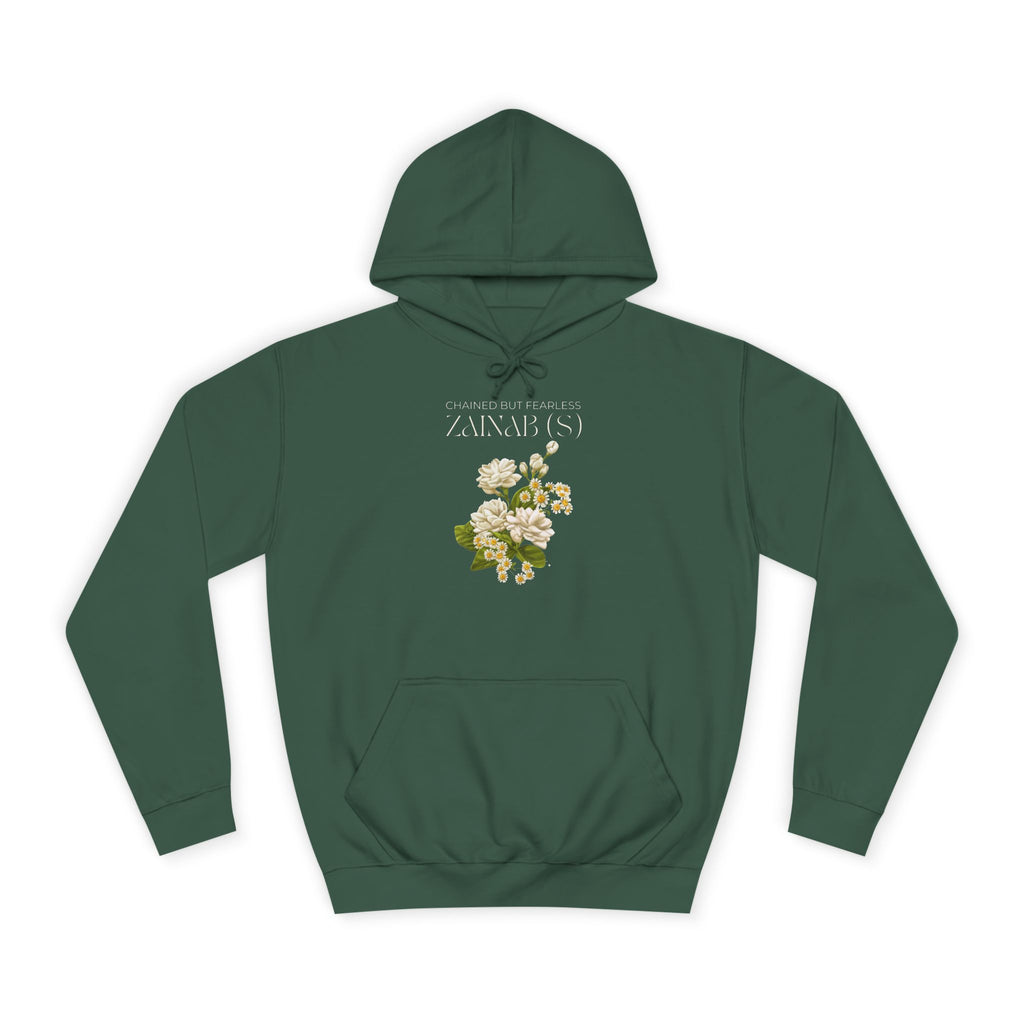 Chained but Fearless - Zainab (S) – Muharram & Arbaeen Edition | Unisex Adult College Hoodie