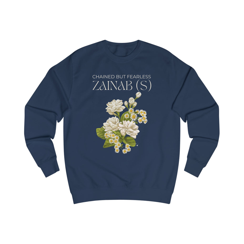 Chained but Fearless - Zainab (S) – Muharram & Arbaeen Edition | Unisex Adult Sweatshirt