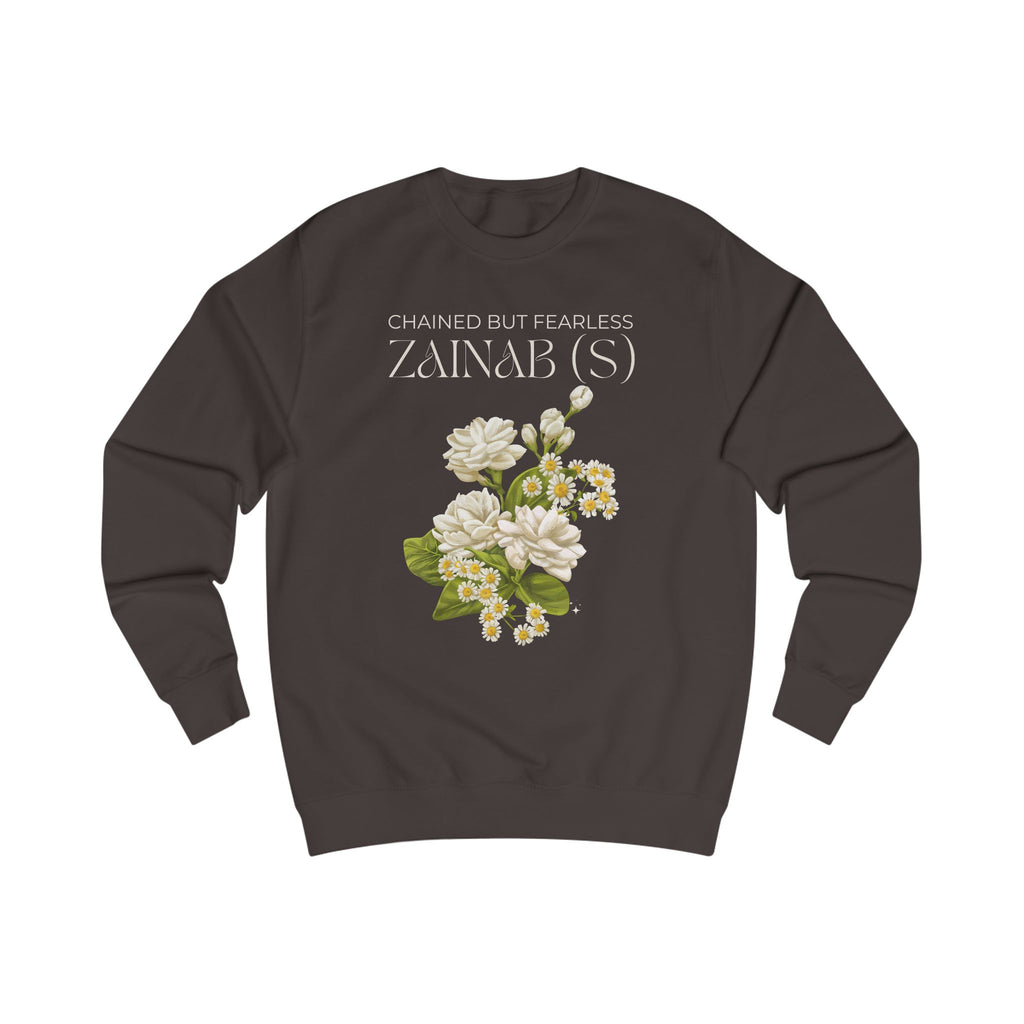 Chained but Fearless - Zainab (S) – Muharram & Arbaeen Edition | Unisex Adult Sweatshirt