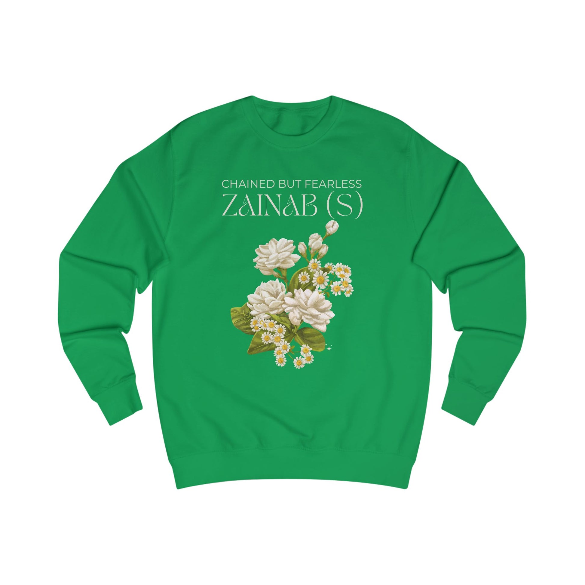 Chained but Fearless - Zainab (S) – Muharram & Arbaeen Edition | Unisex Adult Sweatshirt