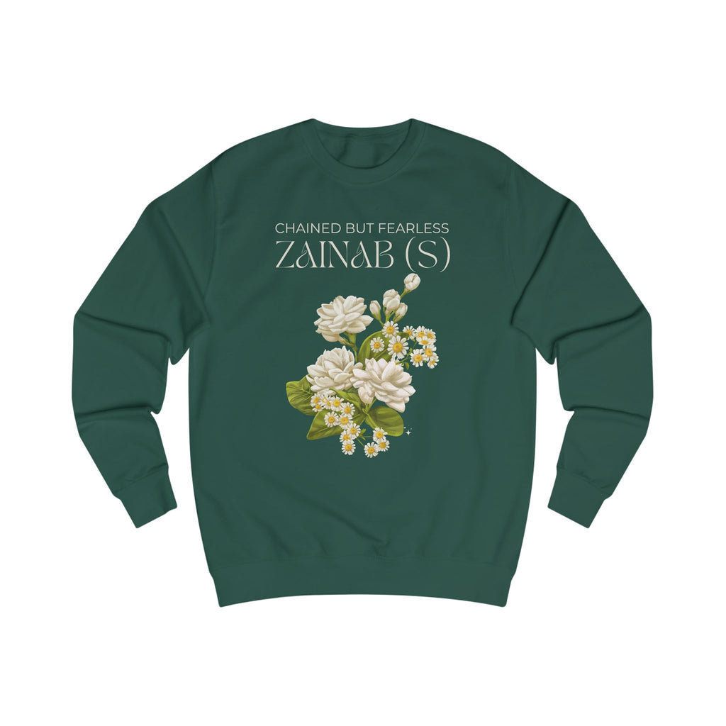 Chained but Fearless - Zainab (S) – Muharram & Arbaeen Edition | Unisex Adult Sweatshirt