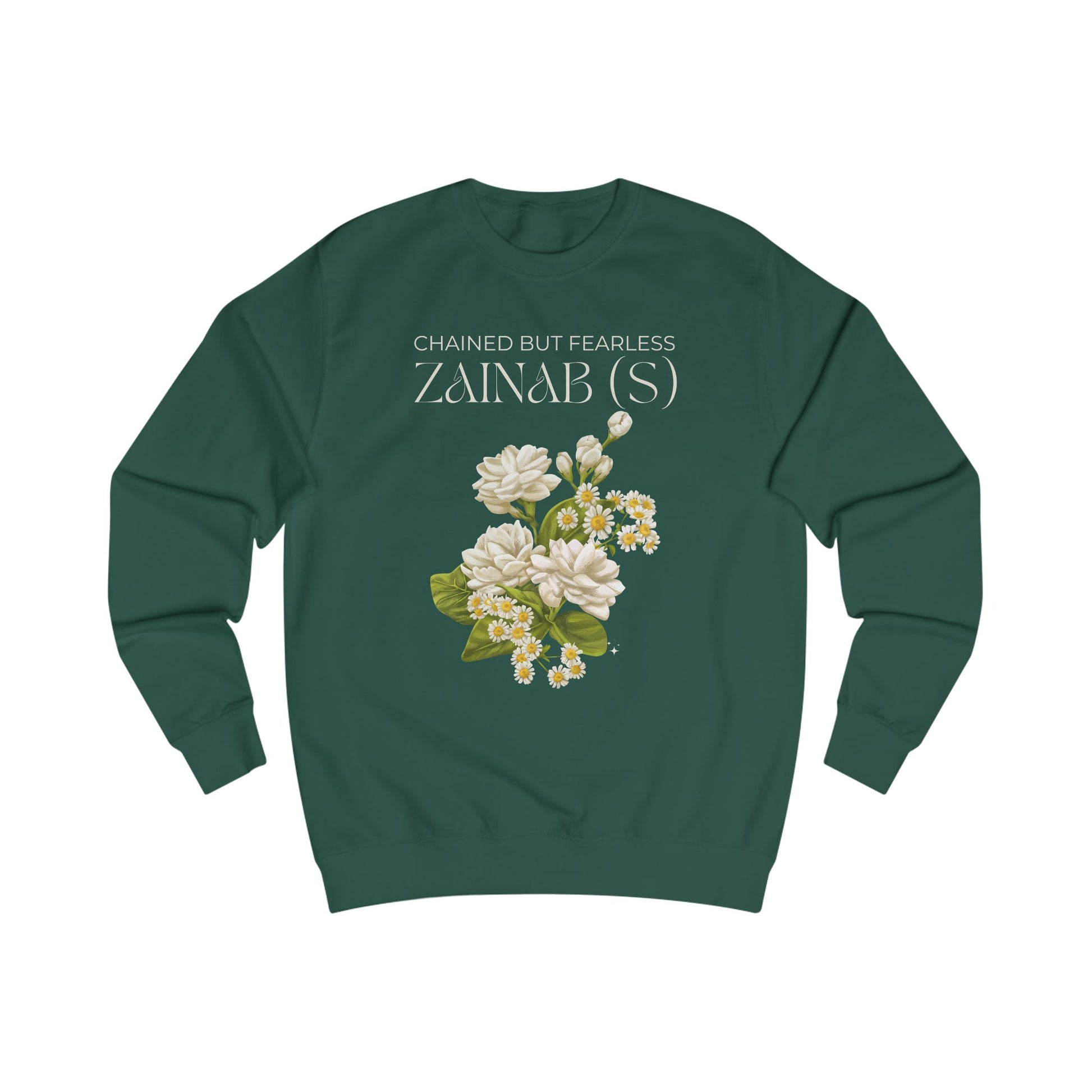 Chained but Fearless - Zainab (S) – Muharram & Arbaeen Edition | Unisex Adult Sweatshirt